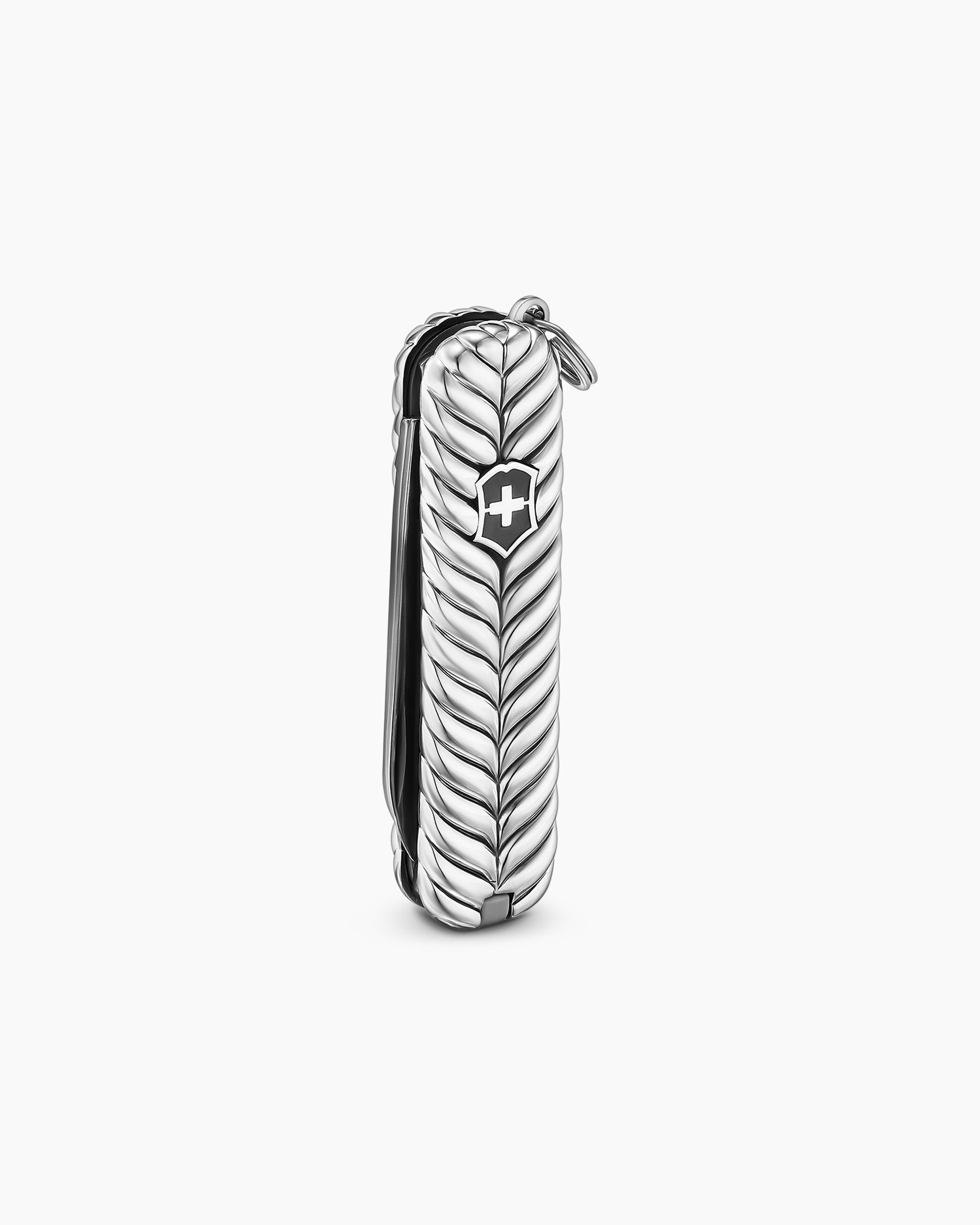 Alternative view of Chevron Swiss Army Knife in Sterling Silver