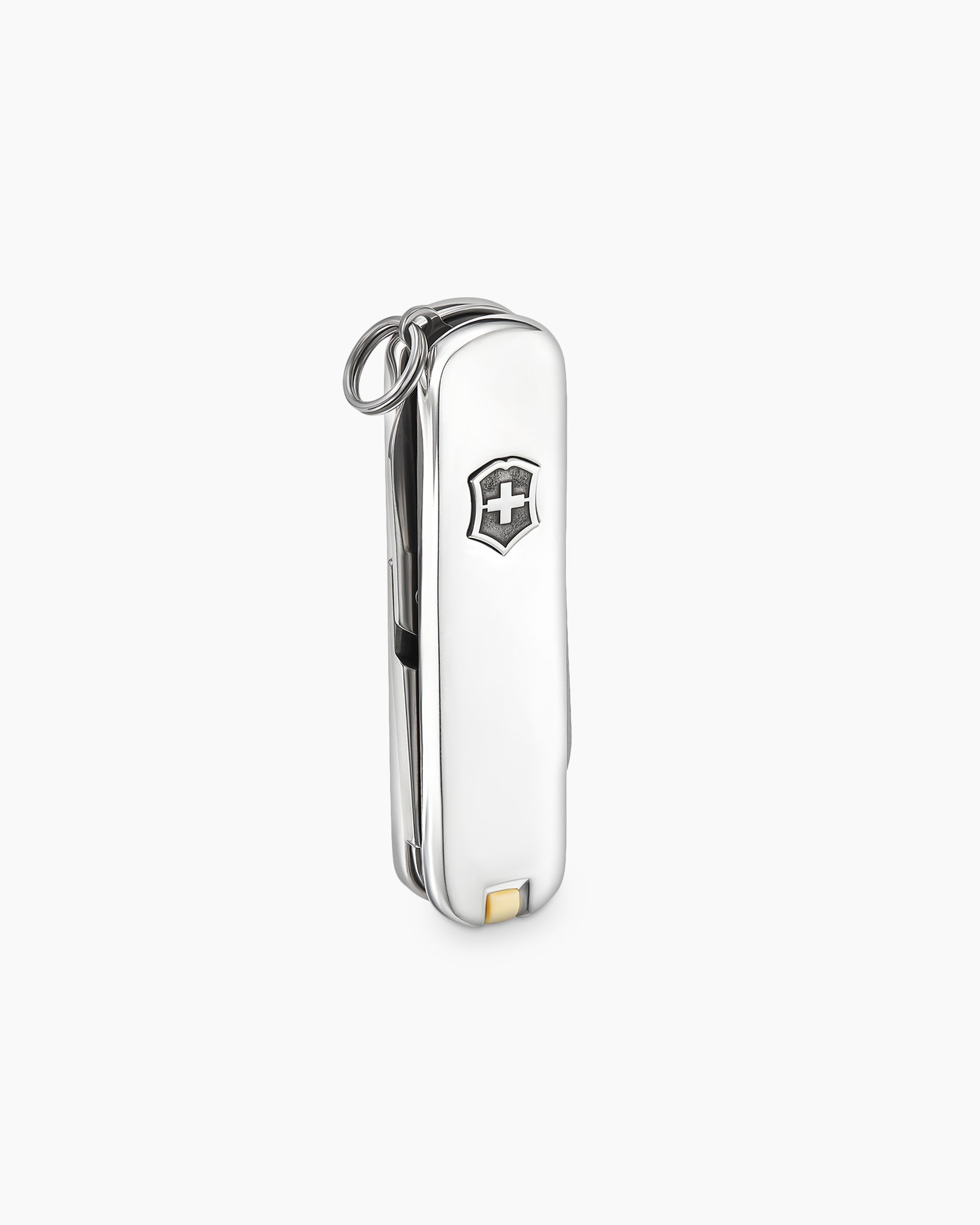 Alternative view of Streamline Inlay Swiss Army Knife in Sterling Silver with Tiger's Eye