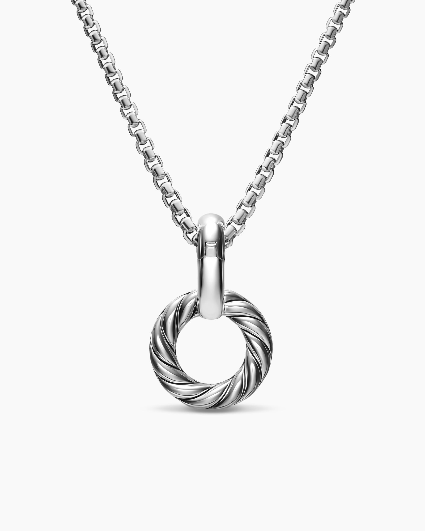 Amulet Holder in Sterling Silver with 14K Yellow Gold, 20.3mm - Image 3