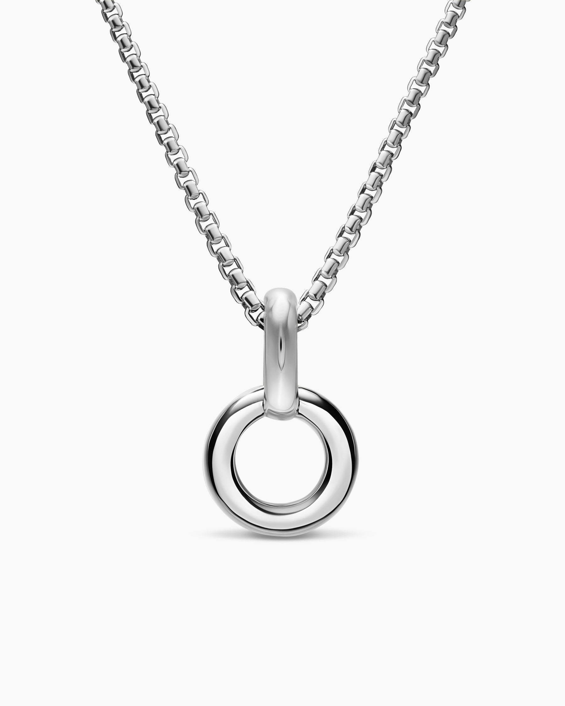 Amulet Holder in Sterling Silver, 20.3mm