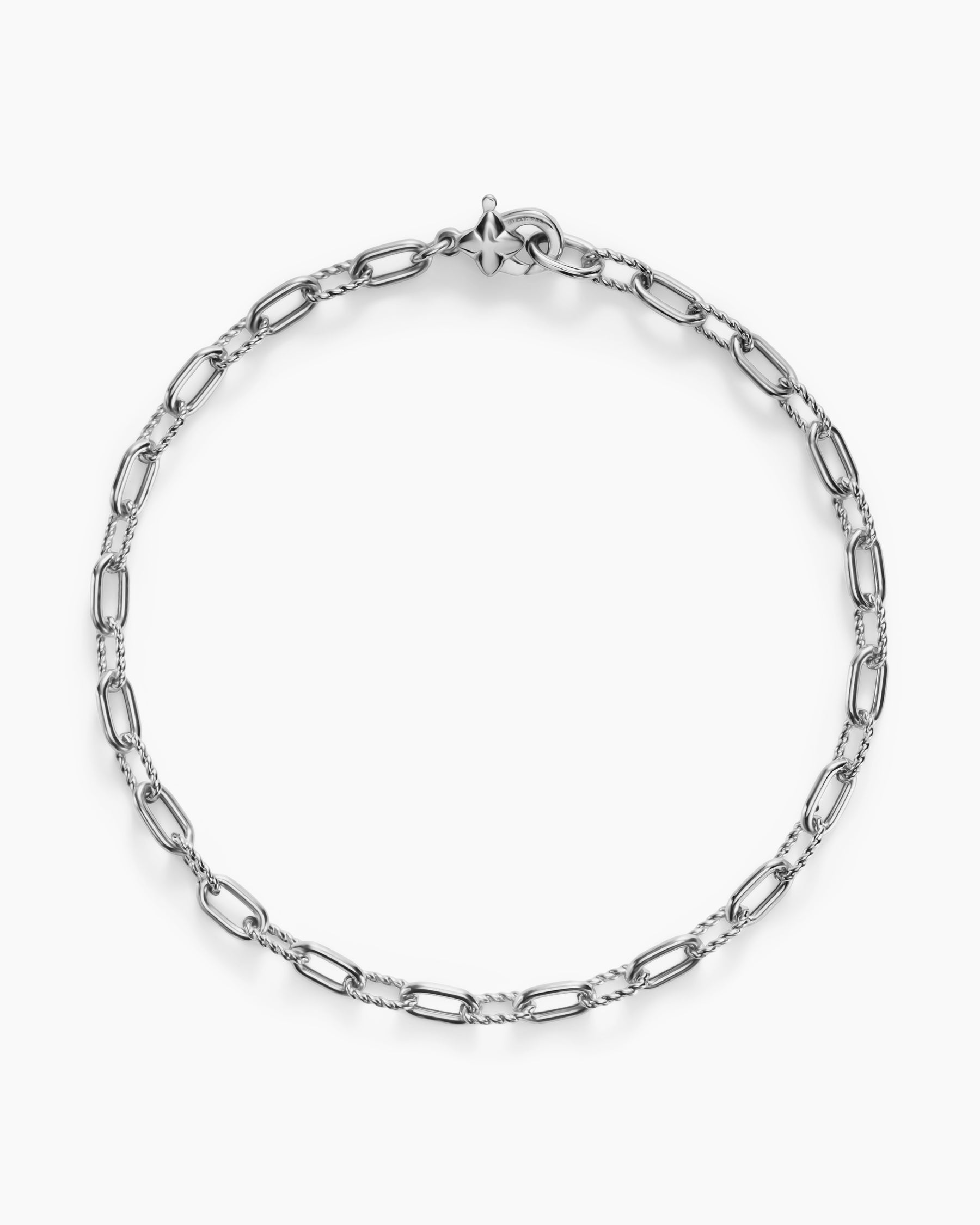 DY Madison Chain Bracelet in Sterling Silver, 3mm - Image 3