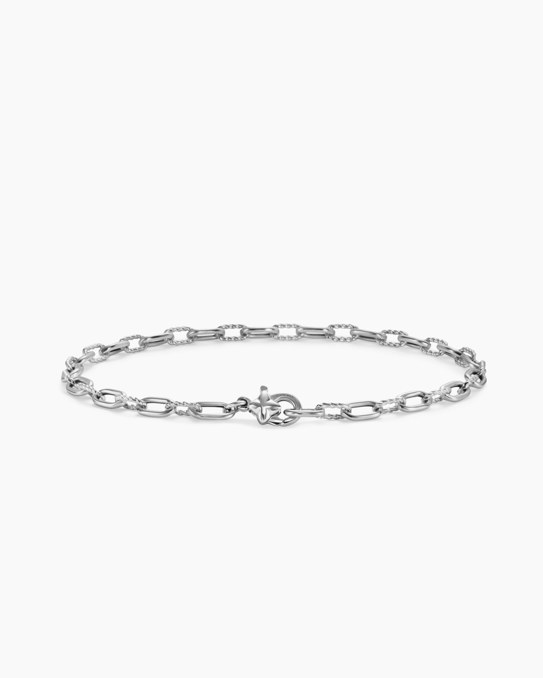 DY Madison Chain Bracelet in Sterling Silver, 3mm - Image 5