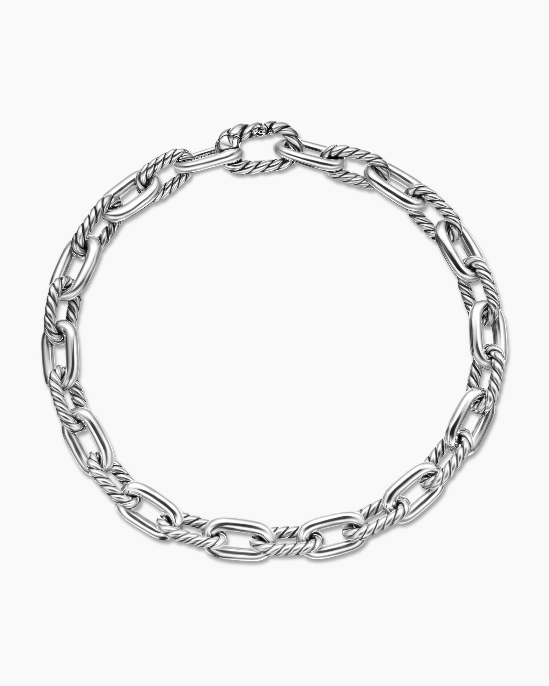 DY Madison Chain Bracelet in Sterling Silver, 5.5mm - Image 3