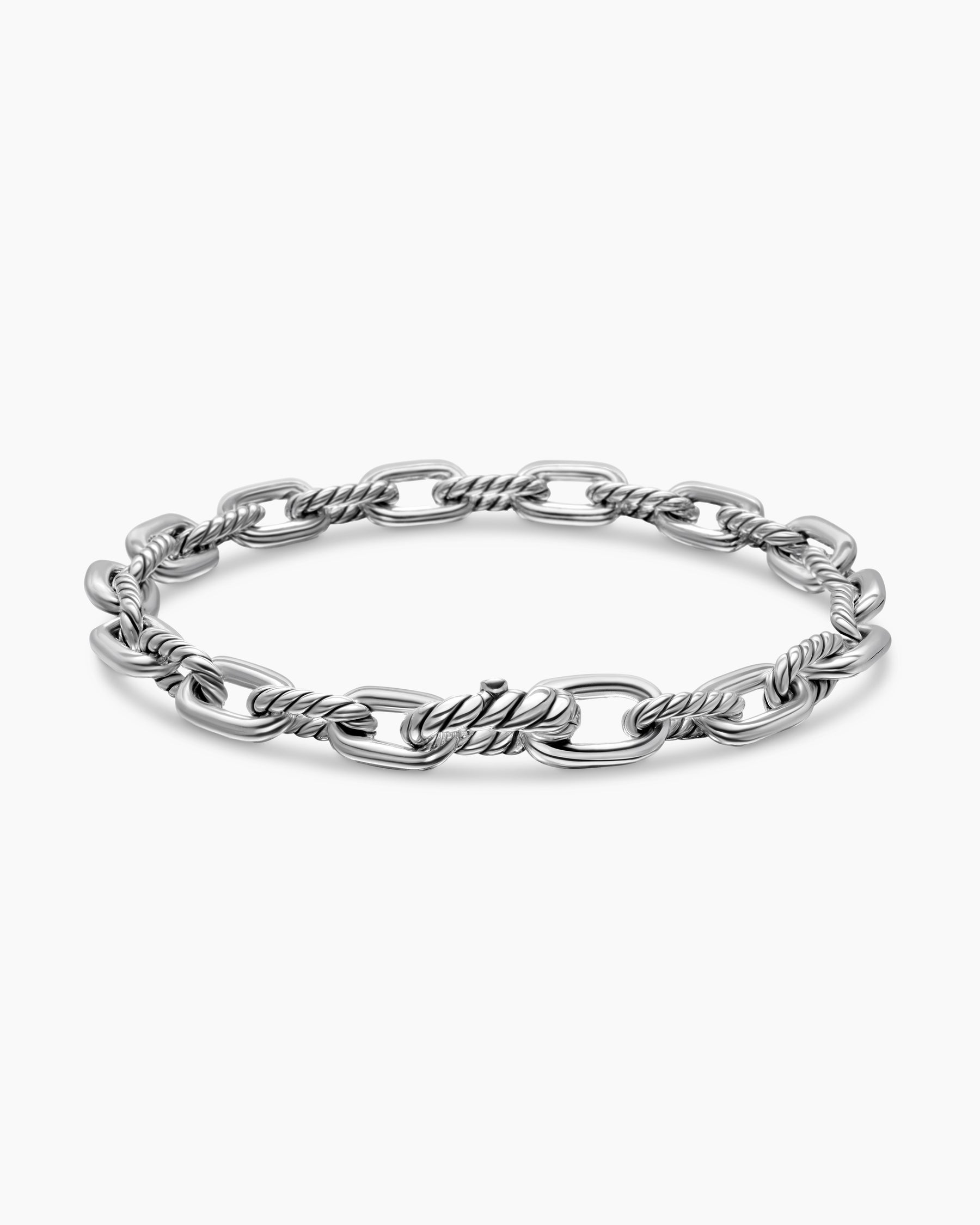 DY Madison Chain Bracelet in Sterling Silver, 5.5mm - Image 5