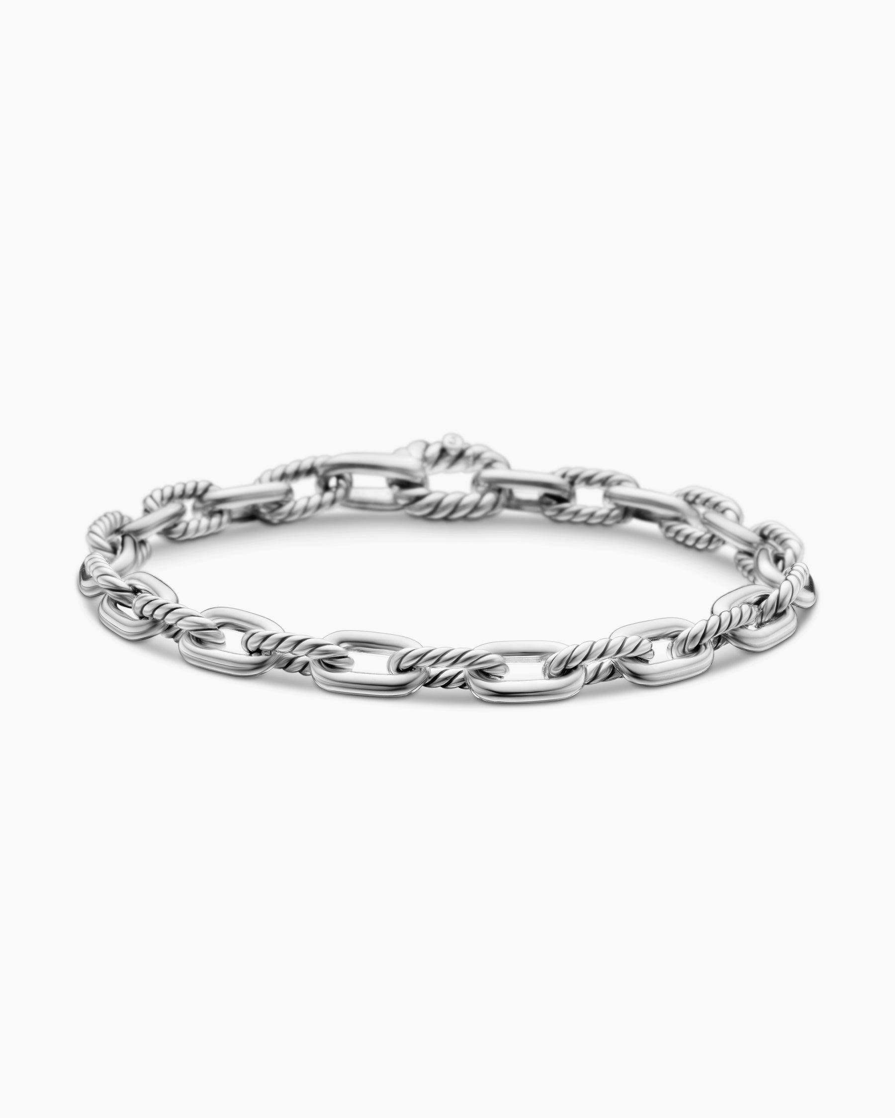 DY Madison Chain Bracelet in Sterling Silver, 5.5mm