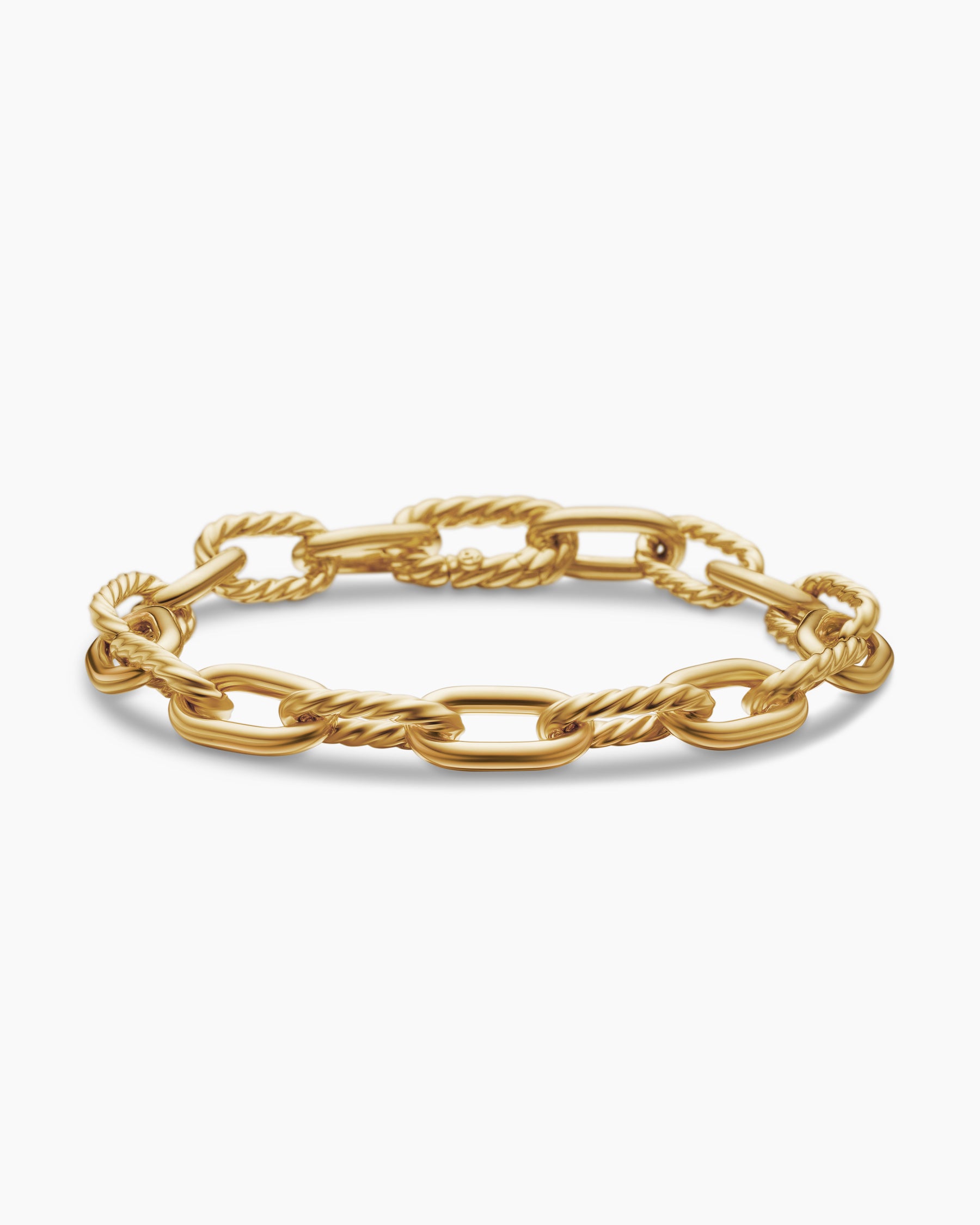 DY Madison Chain Bracelet in 18K Yellow Gold, 8.5mm