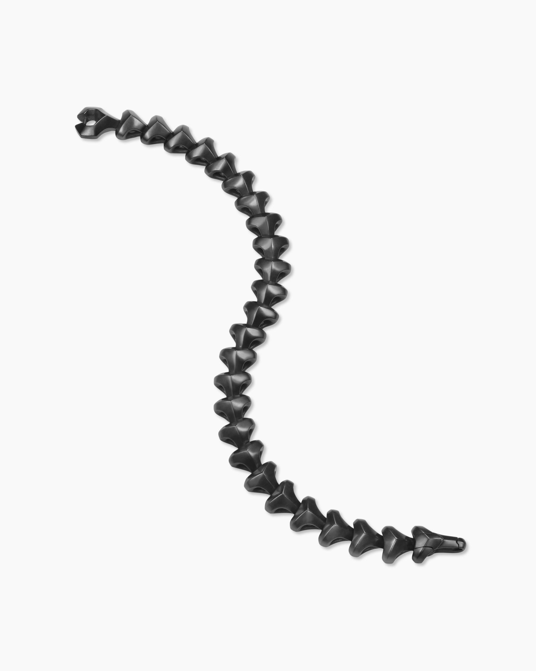 Armory Link Bracelet in Black Titanium, 9.5mm - Image 4