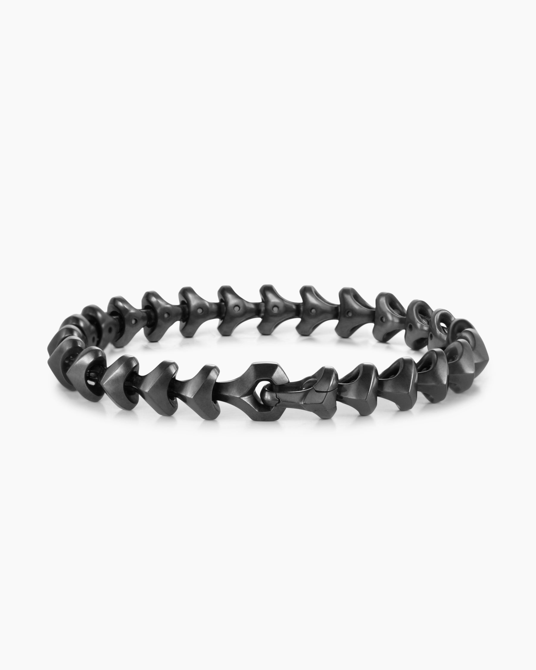 Armory Link Bracelet in Black Titanium, 9.5mm - Image 5