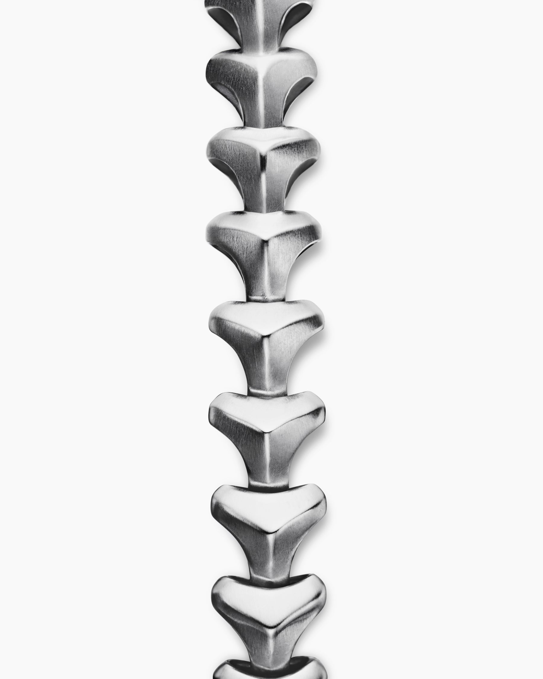 Armory Link Bracelet in Sterling Silver, 9.5mm - Image 3