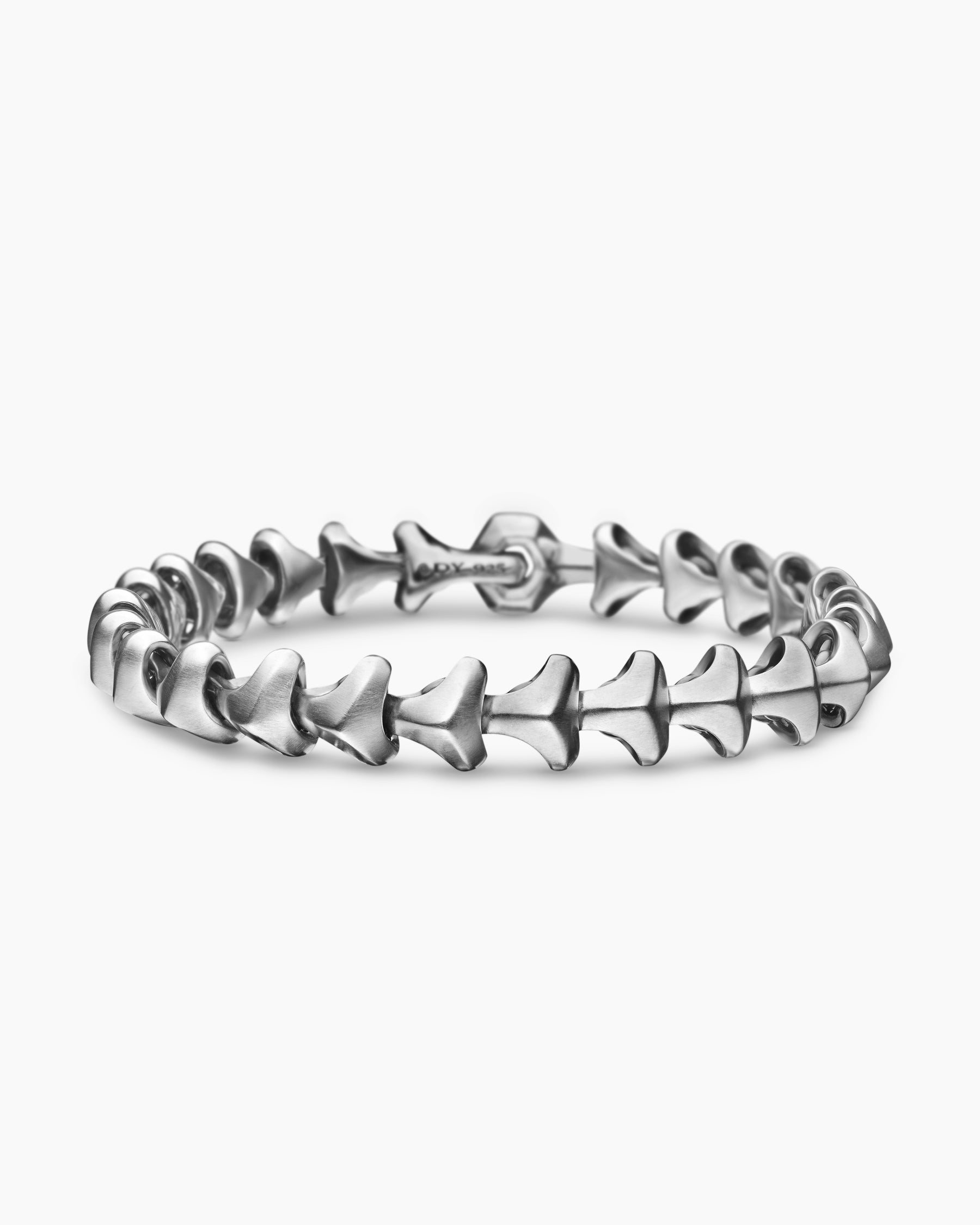 Armory Link Bracelet in Sterling Silver, 9.5mm - Image 4