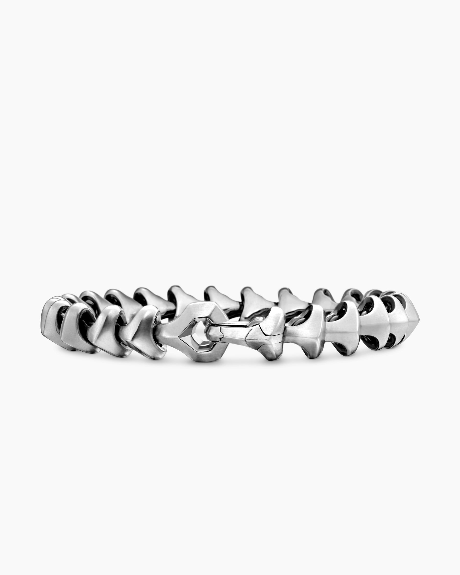 Armory Link Bracelet in Sterling Silver, 9.5mm - Image 5