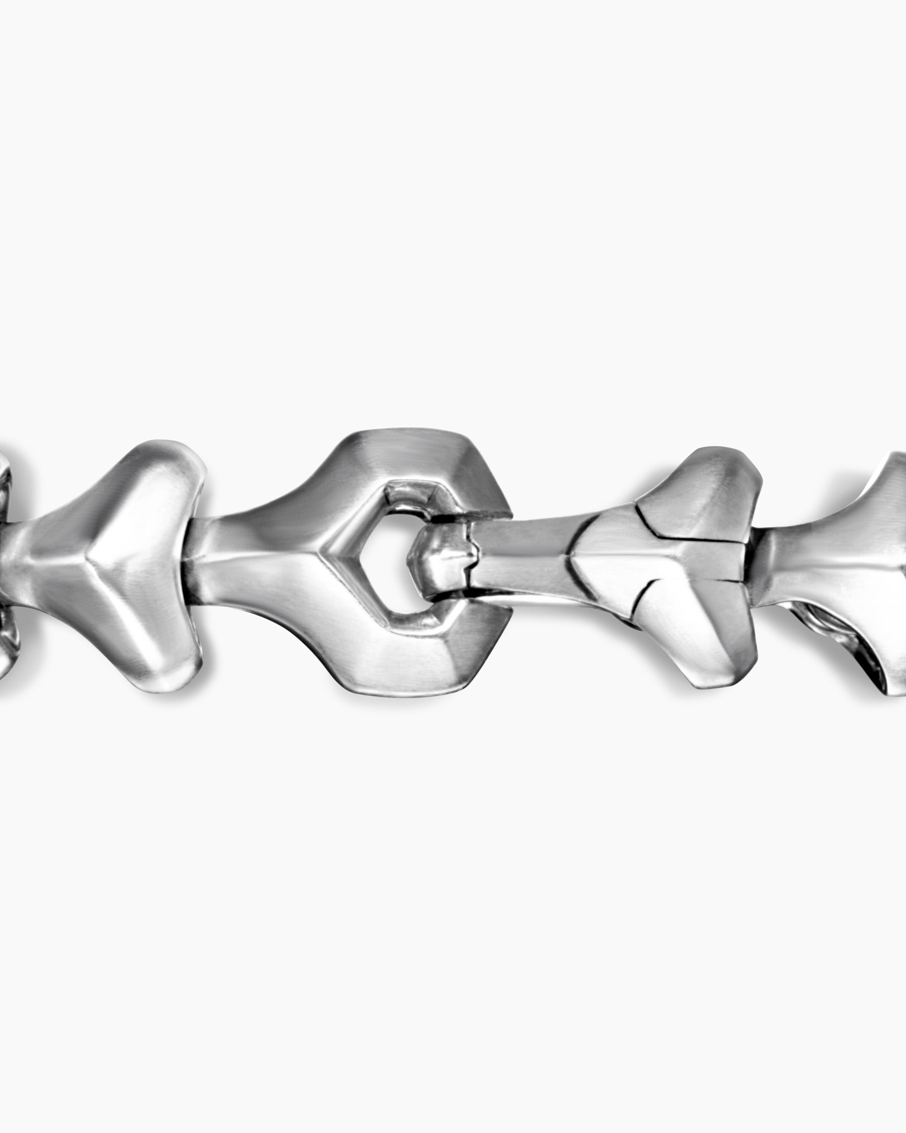 Armory Link Bracelet in Sterling Silver, 9.5mm - Image 6