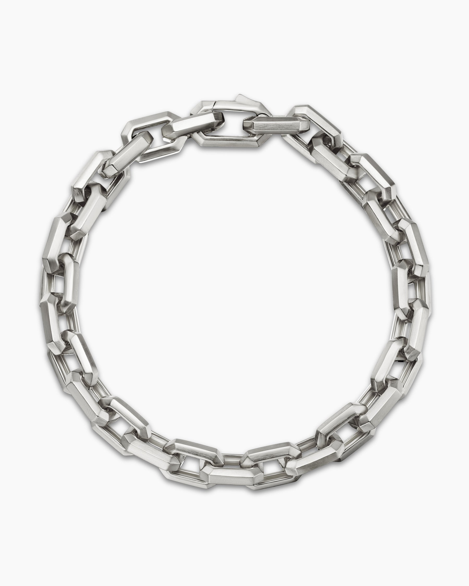 Streamline Heirloom Chain Link Bracelet in Sterling Silver, 7.5mm - Image 3