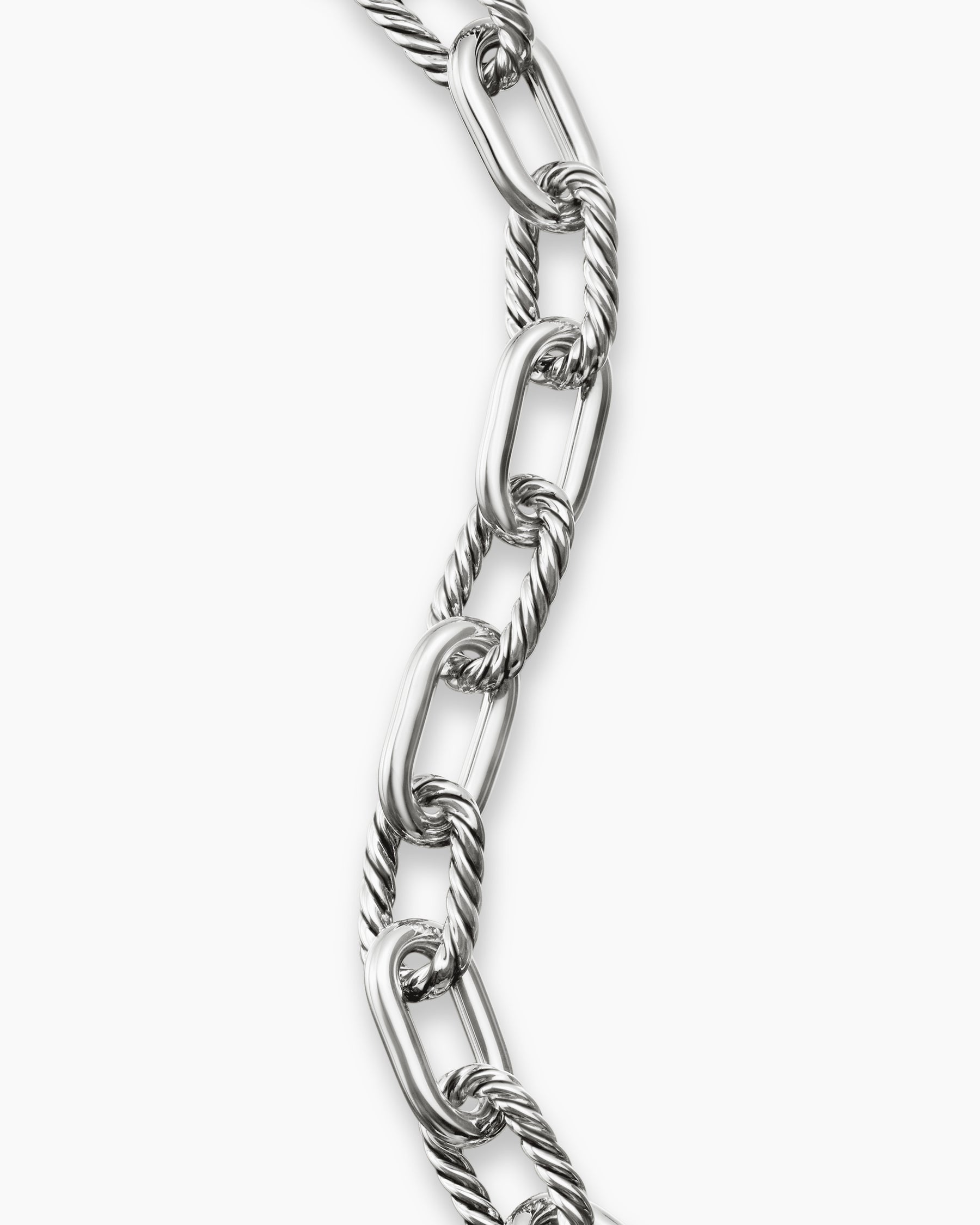 DY Madison Toggle Chain Bracelet in Sterling Silver with 18K Yellow Gold, 11mm - Image 6
