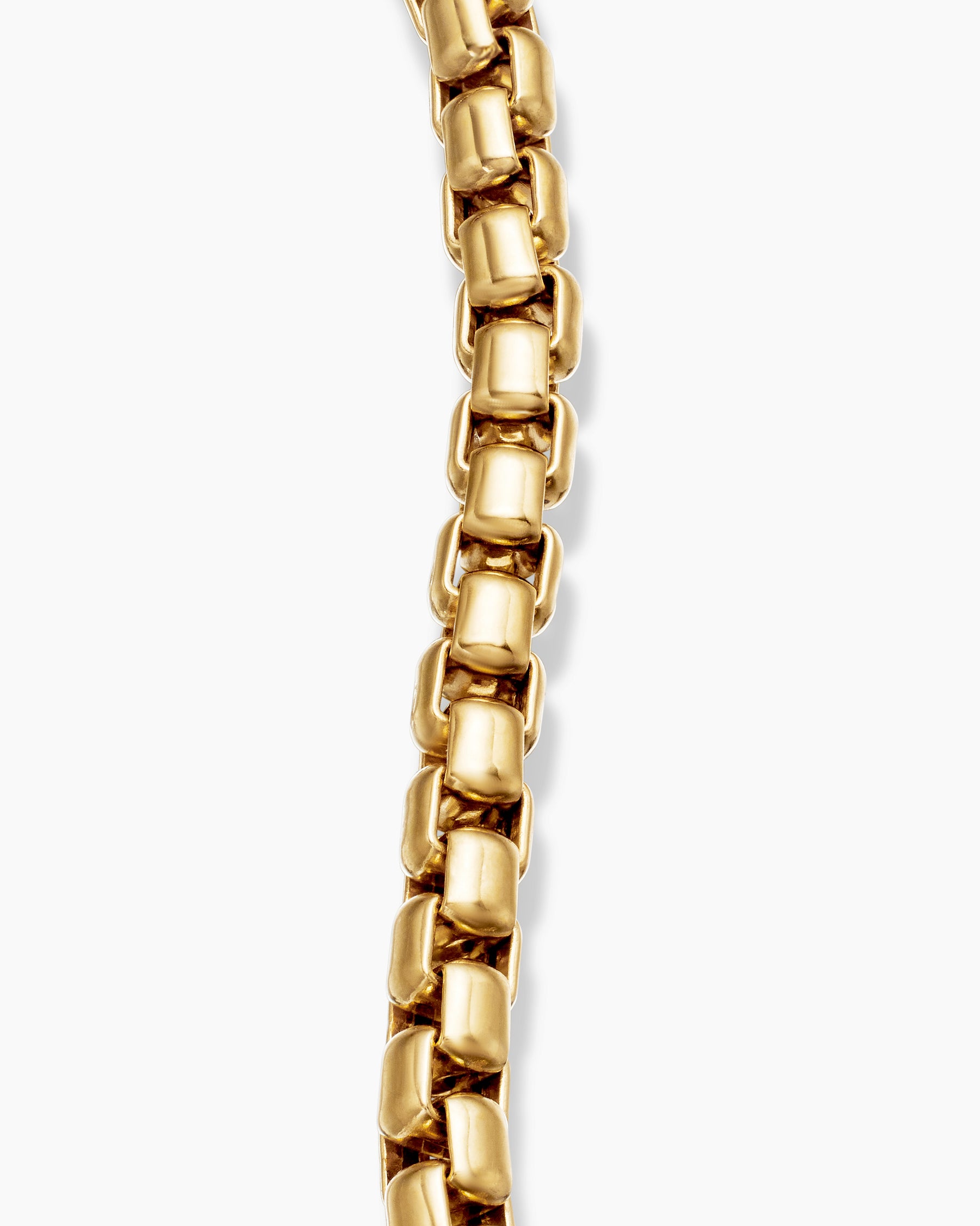 DY Bel Aire Box Chain Bracelet in 18K Yellow Gold, 5.2mm - Image 6