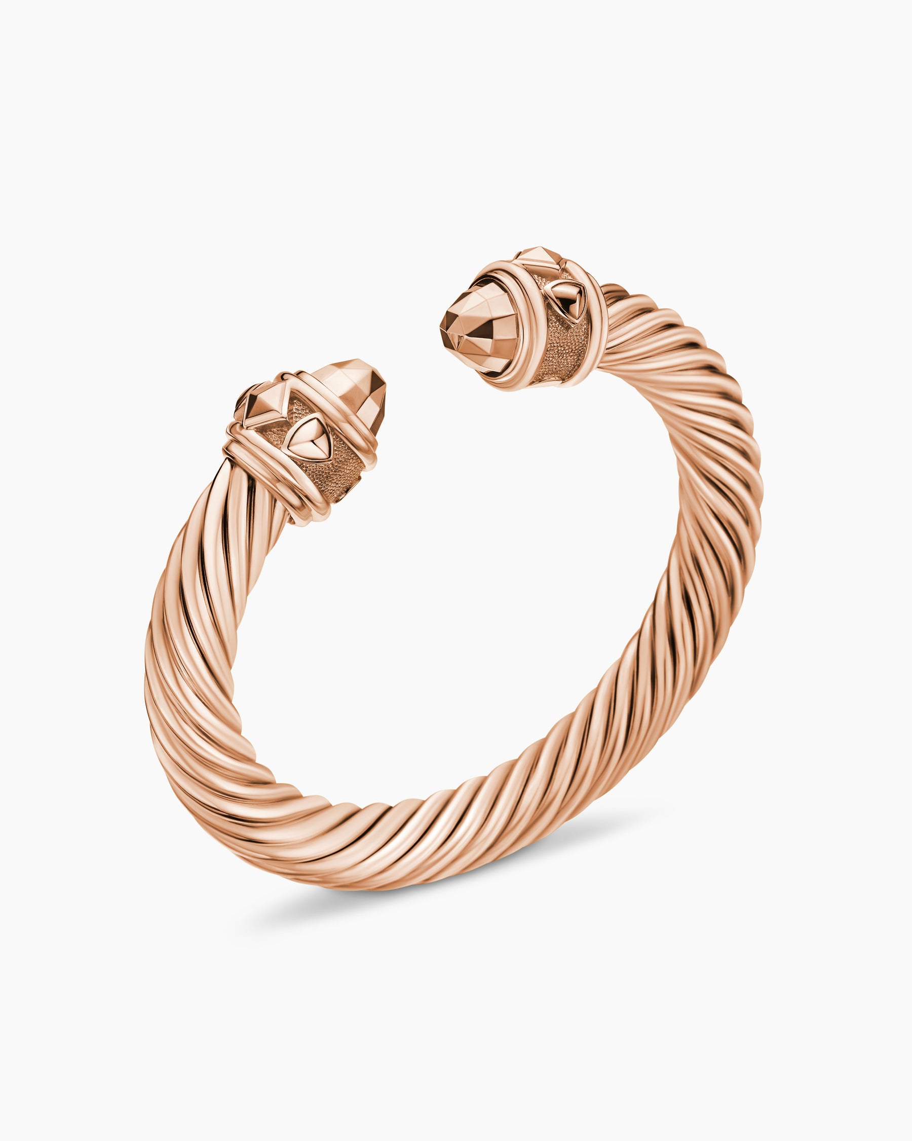 Renaissance Cablespira Bracelet in 18K Rose Gold, 9mm - Image 3