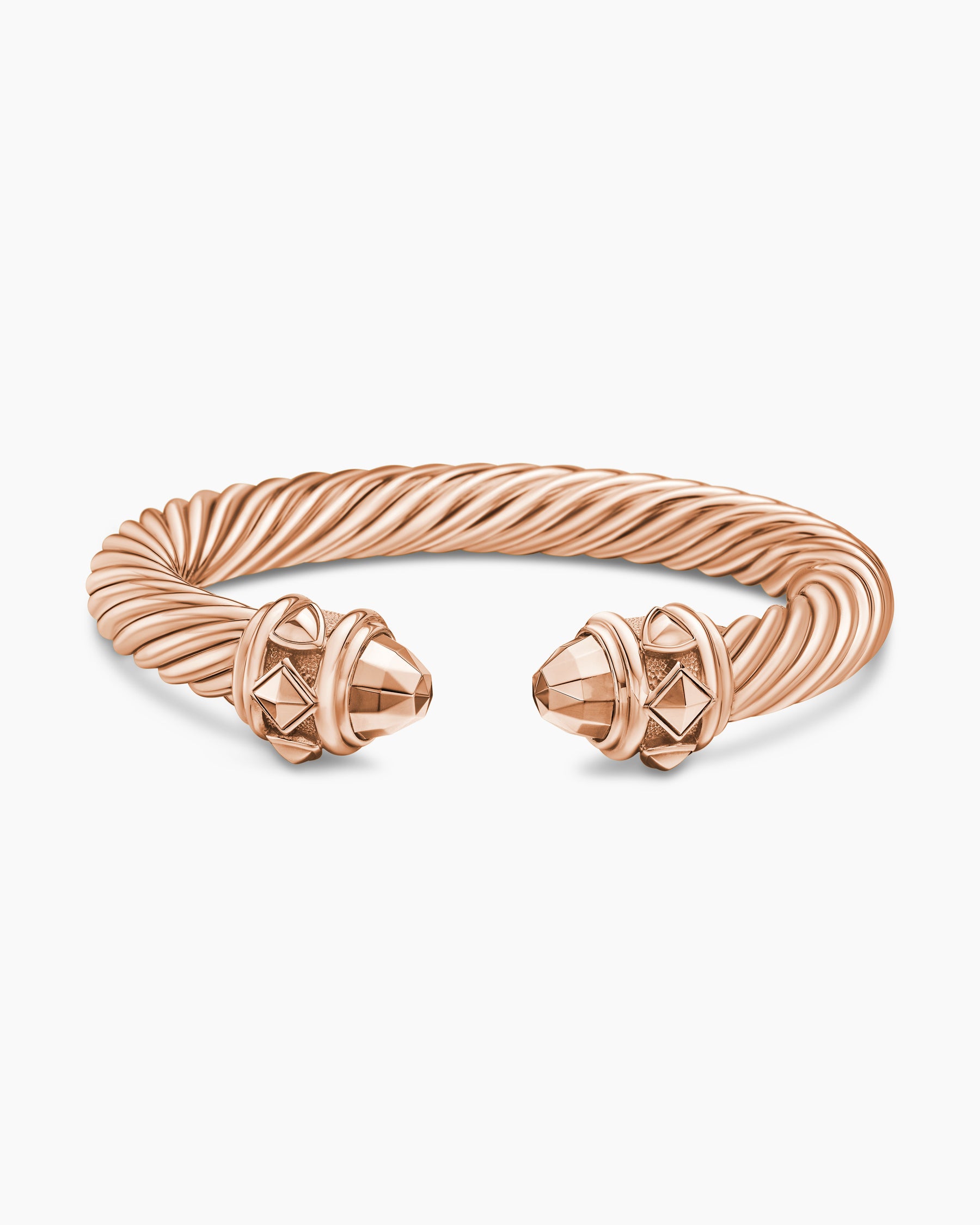 Renaissance Cablespira Bracelet in 18K Rose Gold, 9mm - Image 4