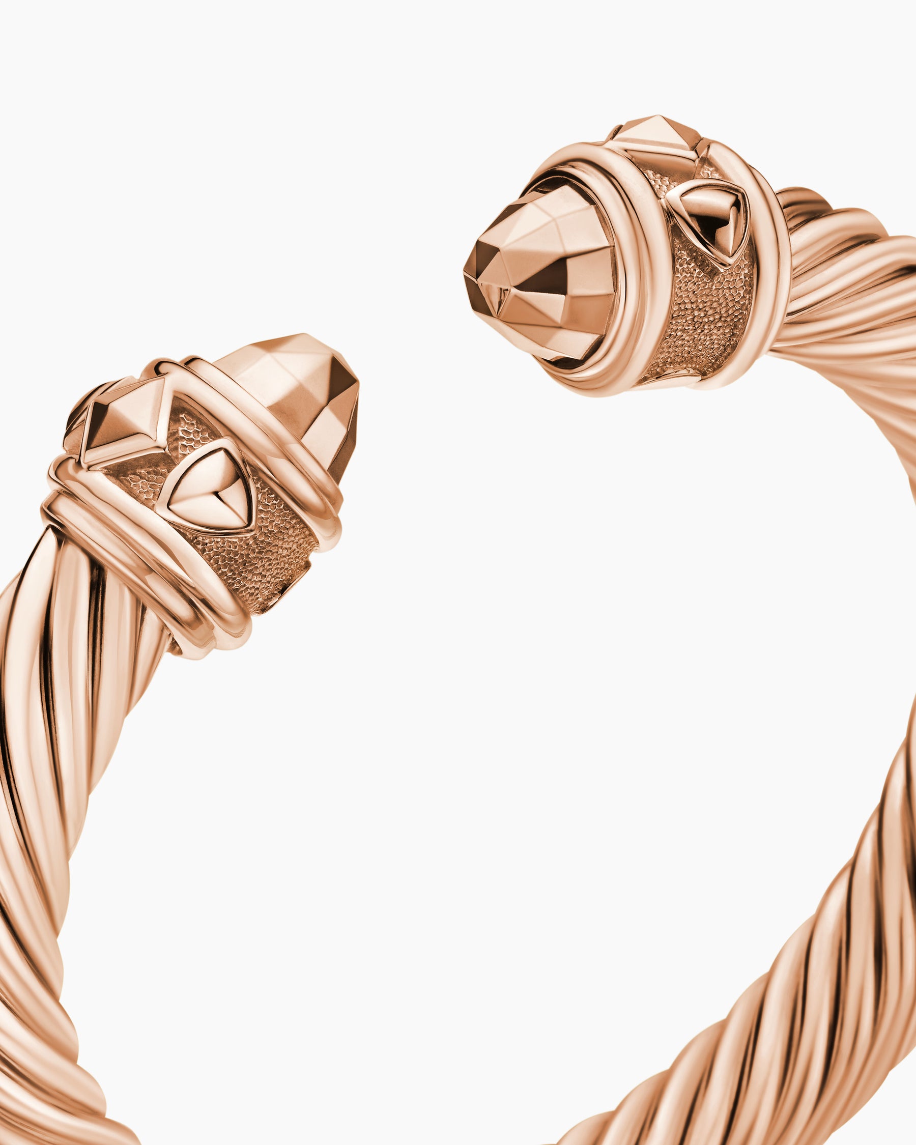 Renaissance Cablespira Bracelet in 18K Rose Gold, 9mm - Image 5