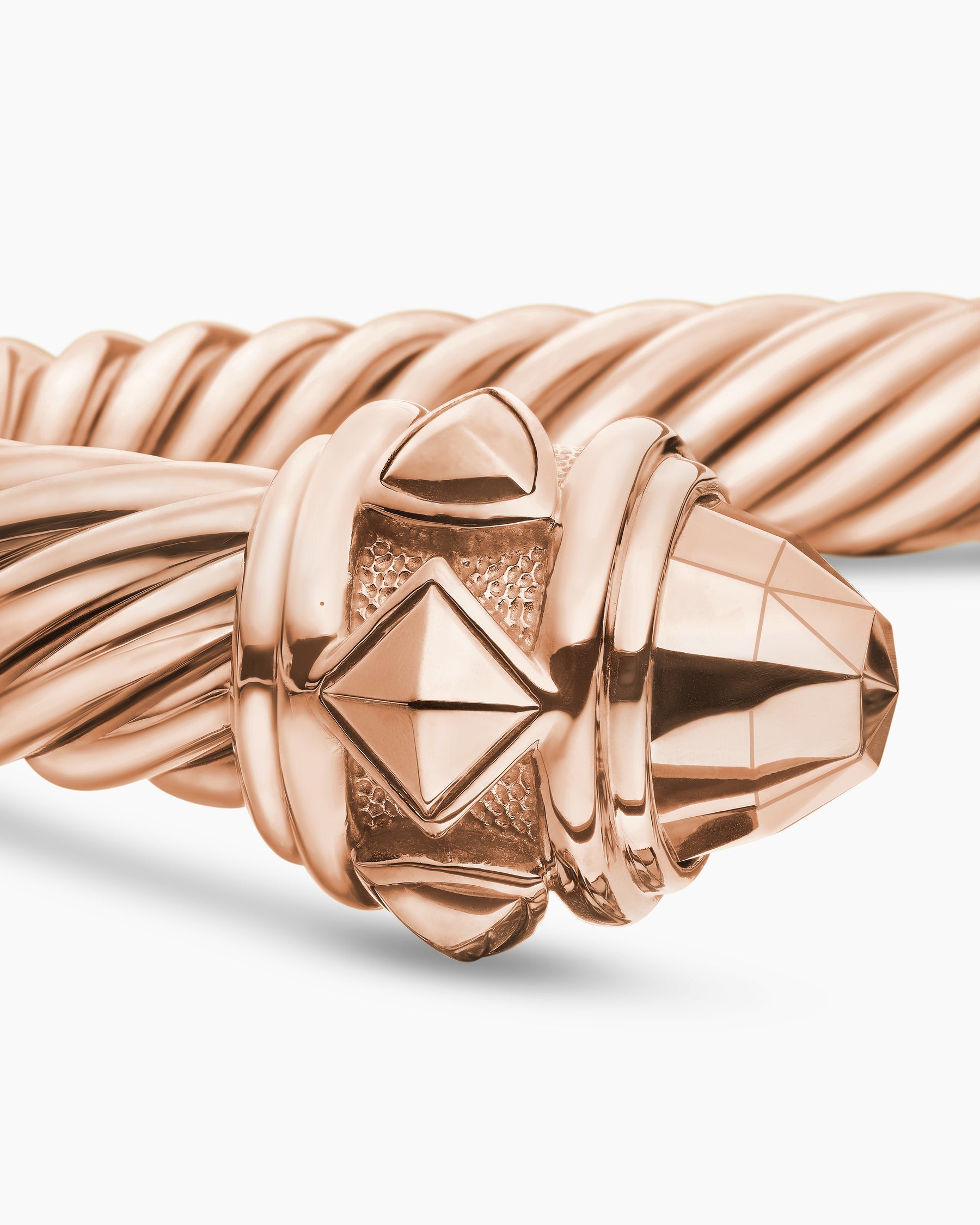 Renaissance Cablespira Bracelet in 18K Rose Gold, 9mm - Image 6