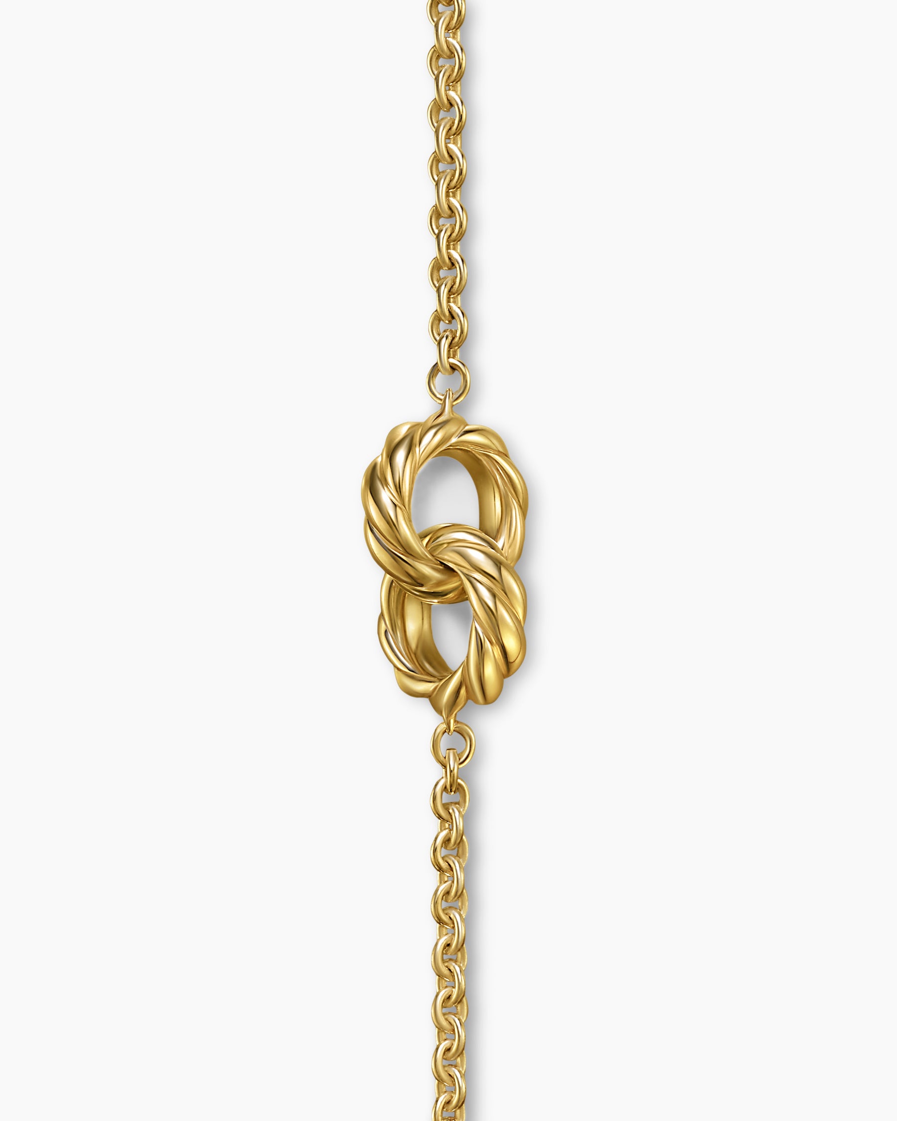 Sculpted Cable Chain Bracelet in 18K Yellow Gold, 8mm - Image 5