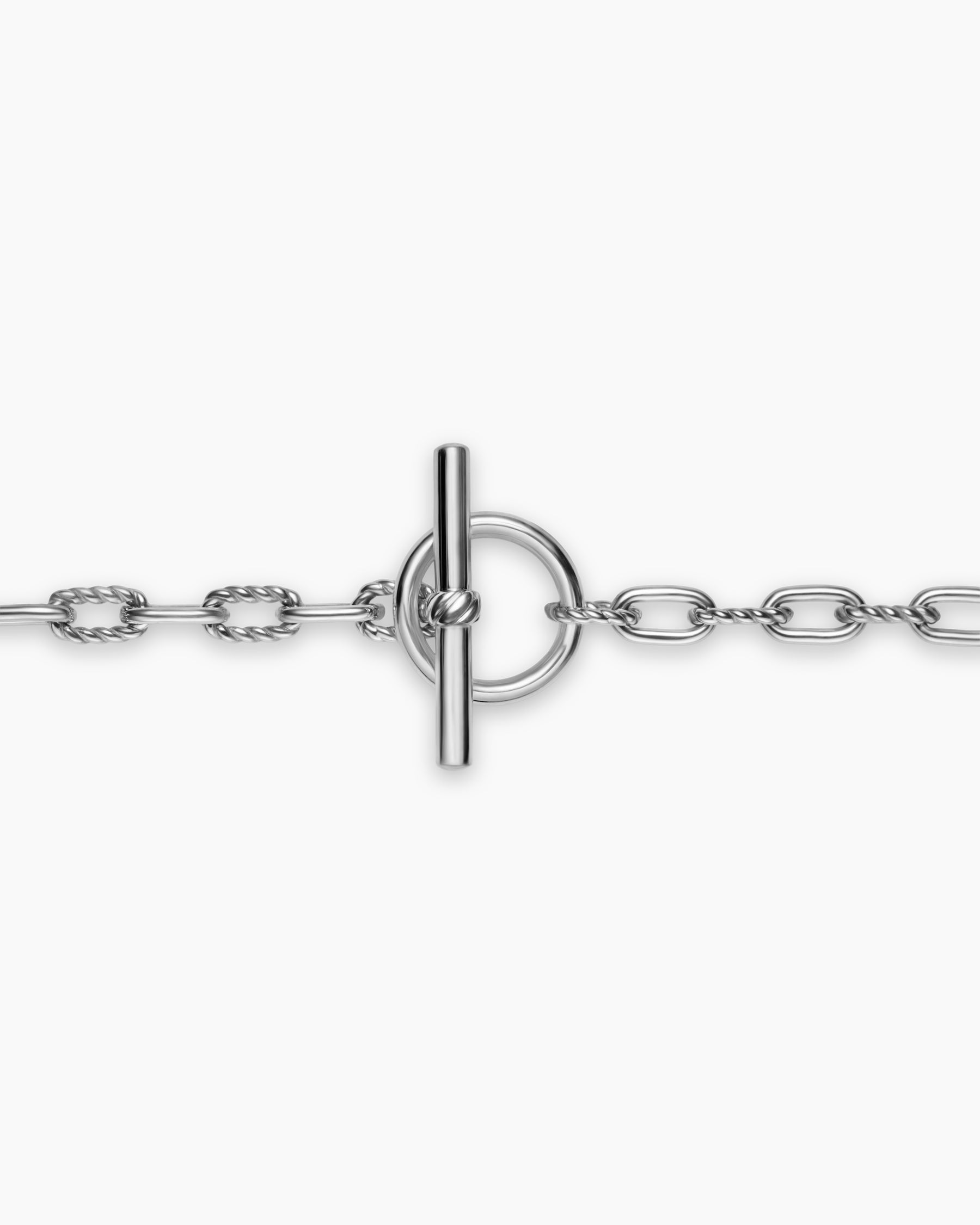 DY Madison Toggle Chain Bracelet in Sterling Silver, 3mm - Image 7