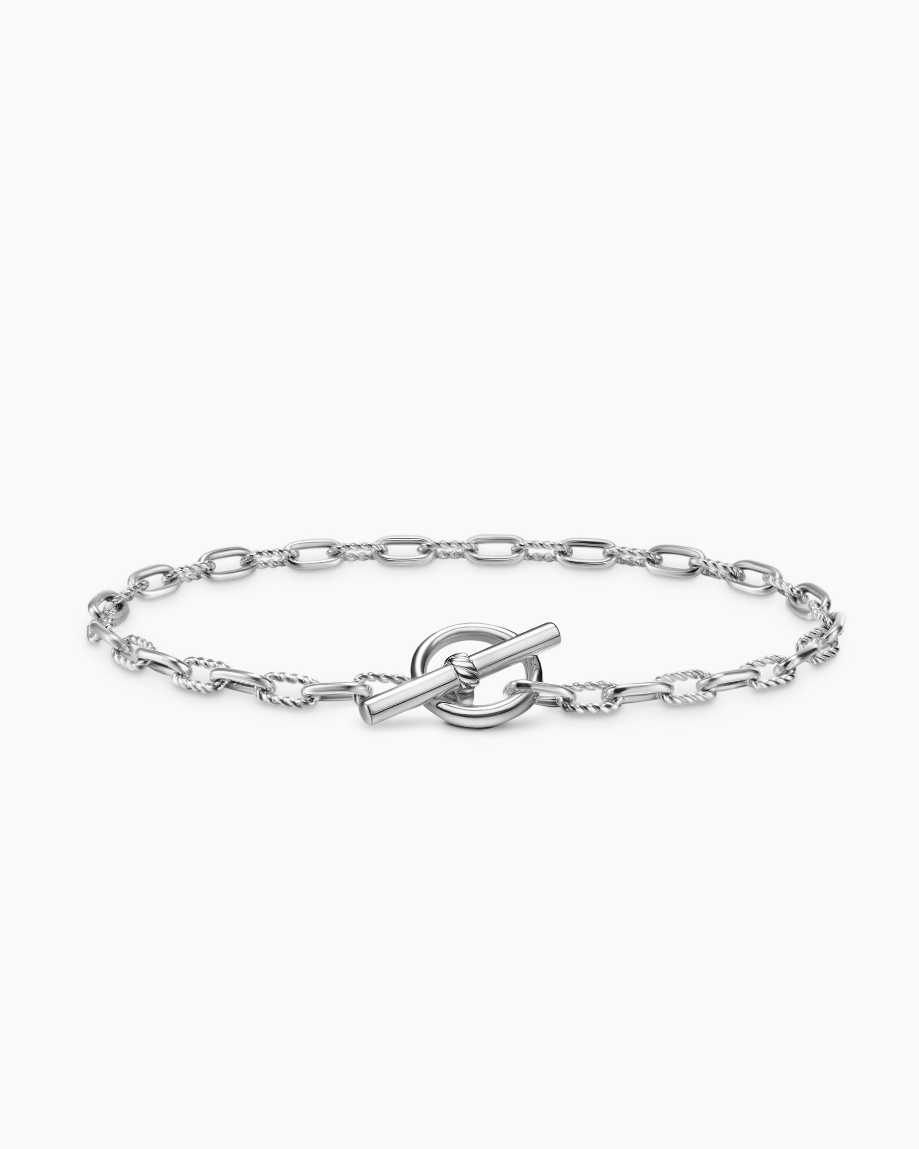 DY Madison Toggle Chain Bracelet in Sterling Silver, 3mm