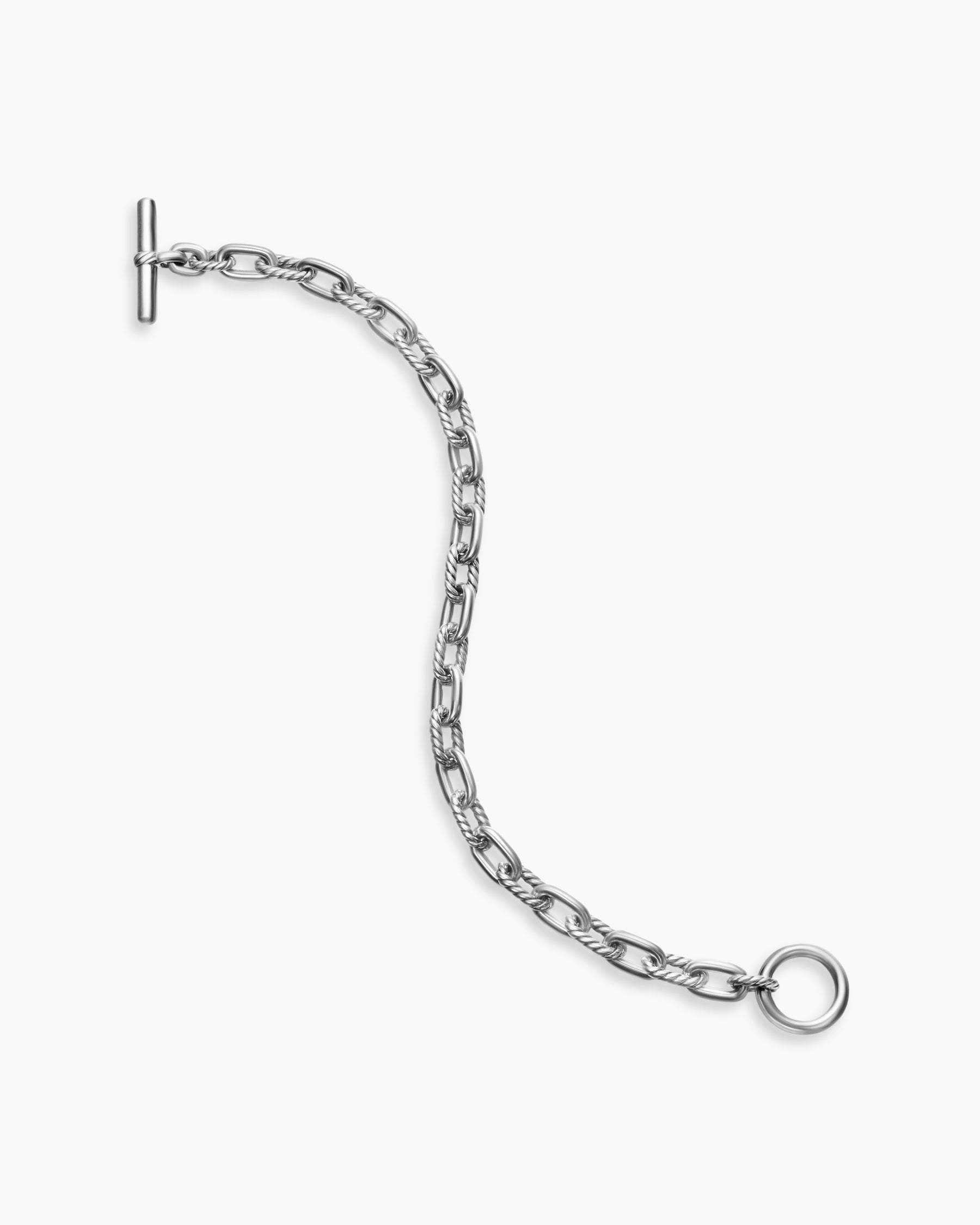 DY Madison Toggle Chain Bracelet in Sterling Silver, 5.5mm - Image 4