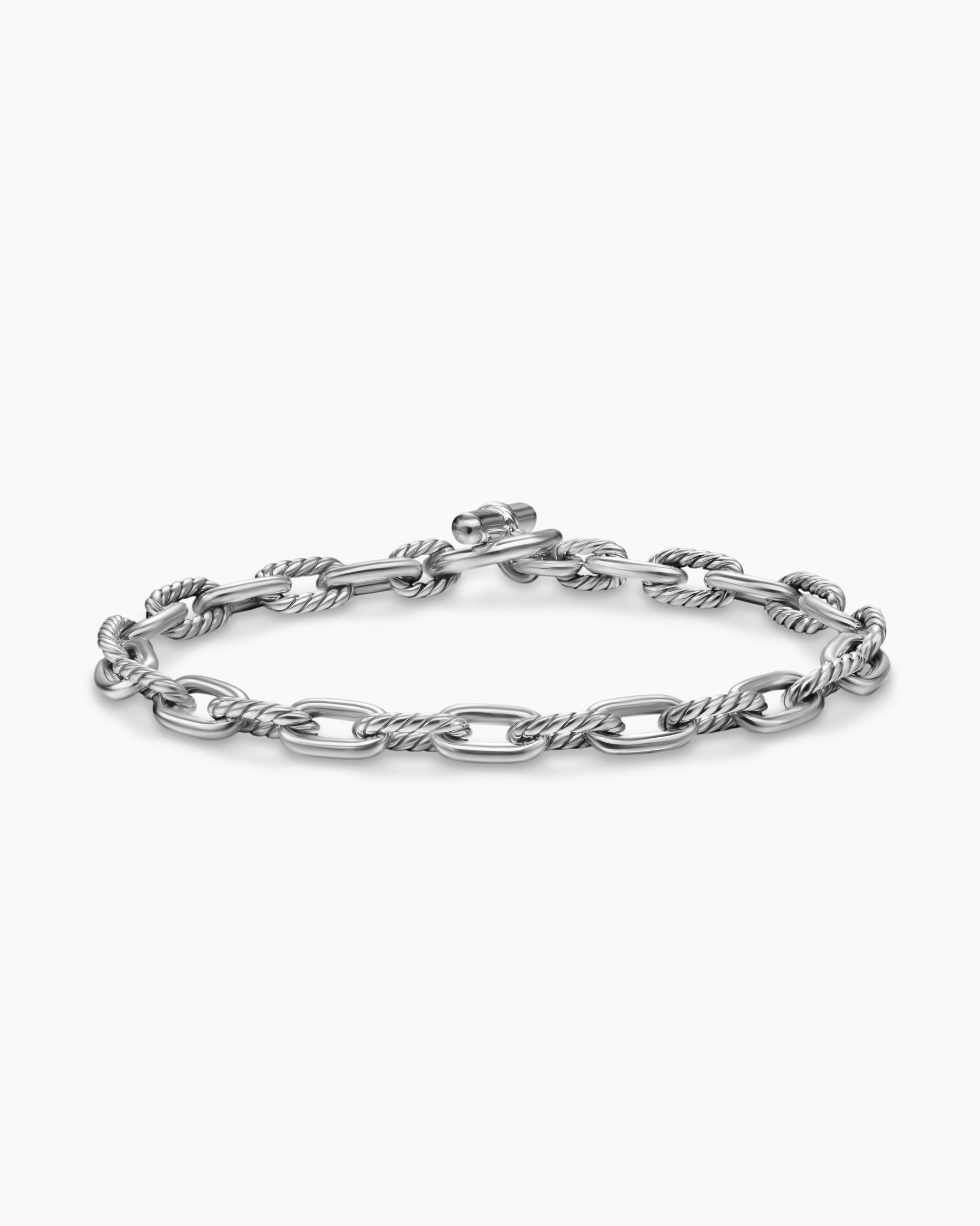 DY Madison Toggle Chain Bracelet in Sterling Silver, 5.5mm - Image 5
