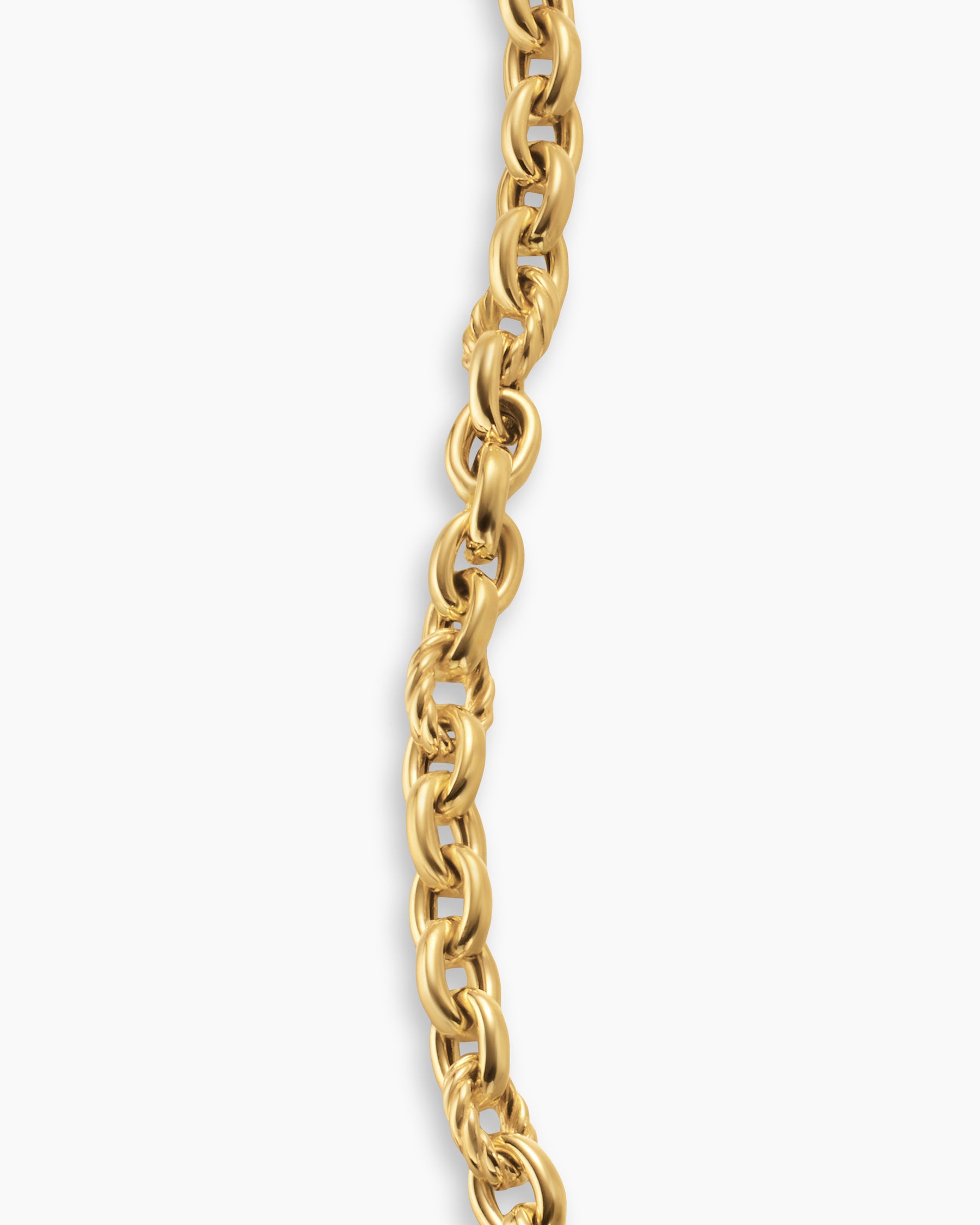 DY Mercer Petite Chain Bracelet in 18K Yellow Gold, 4.5mm - Image 6