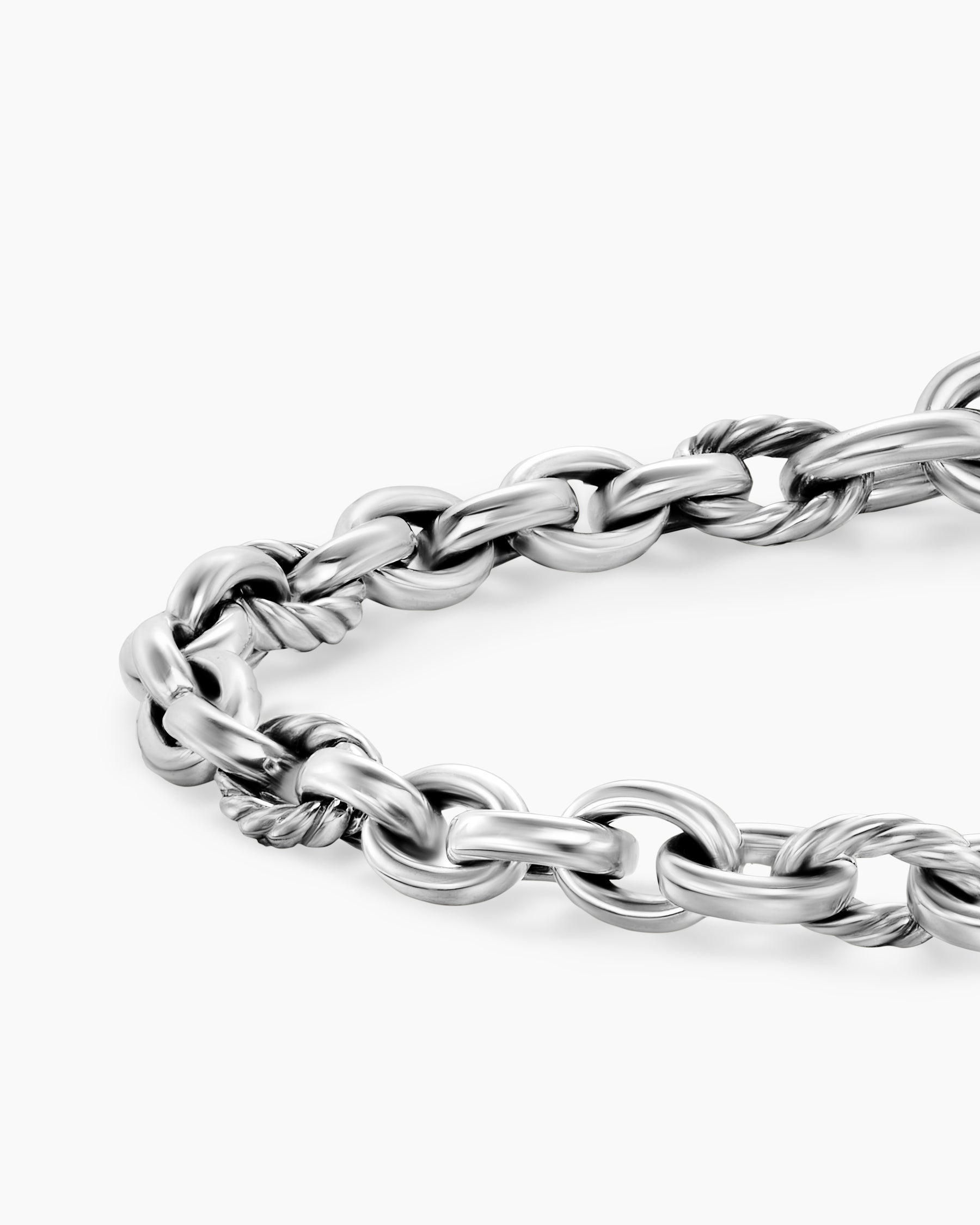 DY Mercer Petite Chain Bracelet in Sterling Silver, 4.5mm - Image 7