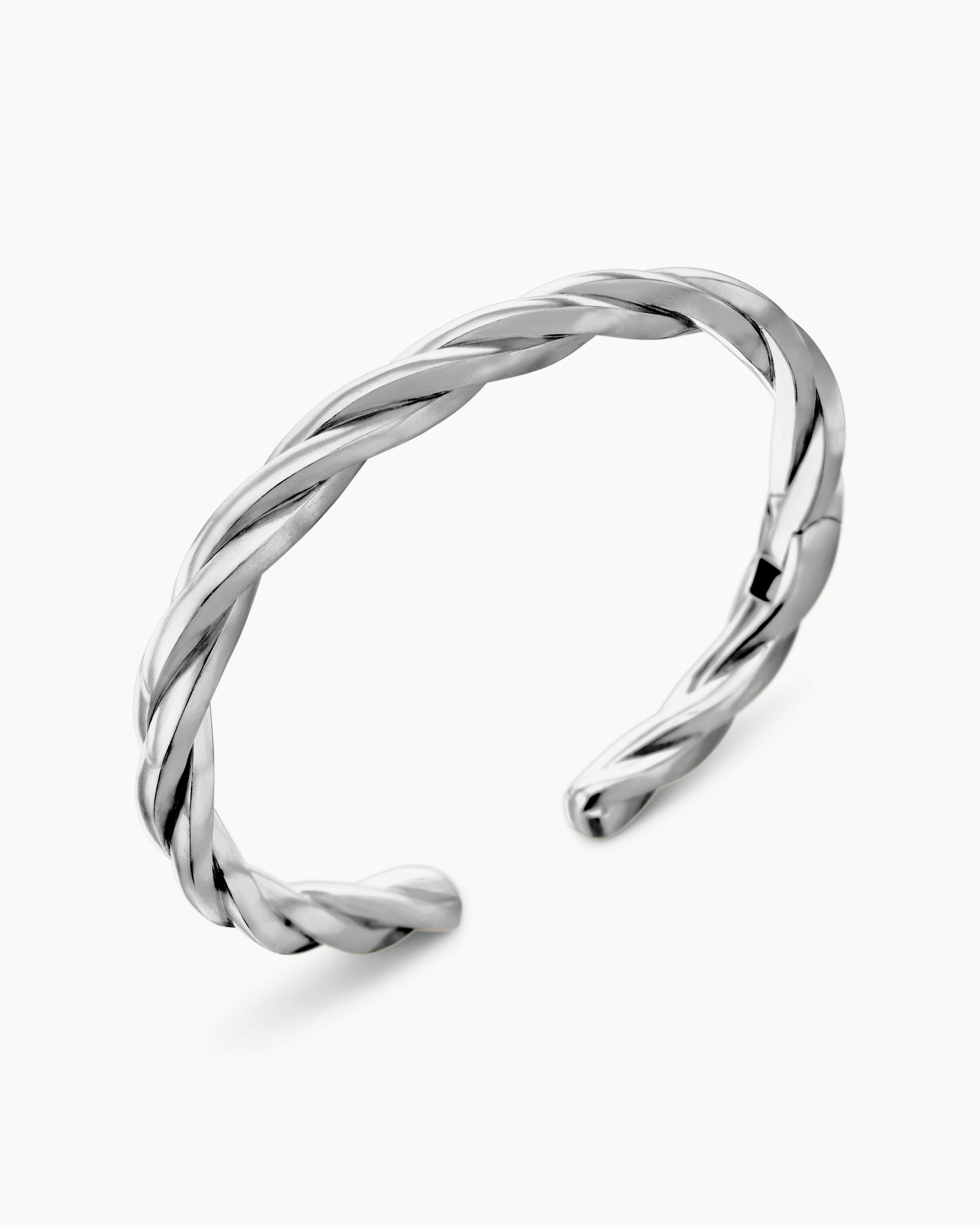 DY Helios Cuff Bracelet in Sterling Silver, 6mm - Image 3