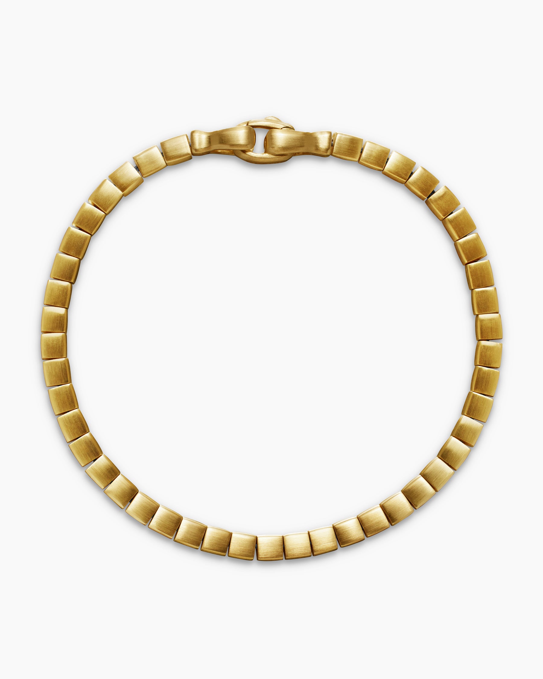 Spiritual Beads Cushion Bracelet in 18K Yellow Gold, 4mm - Image 3