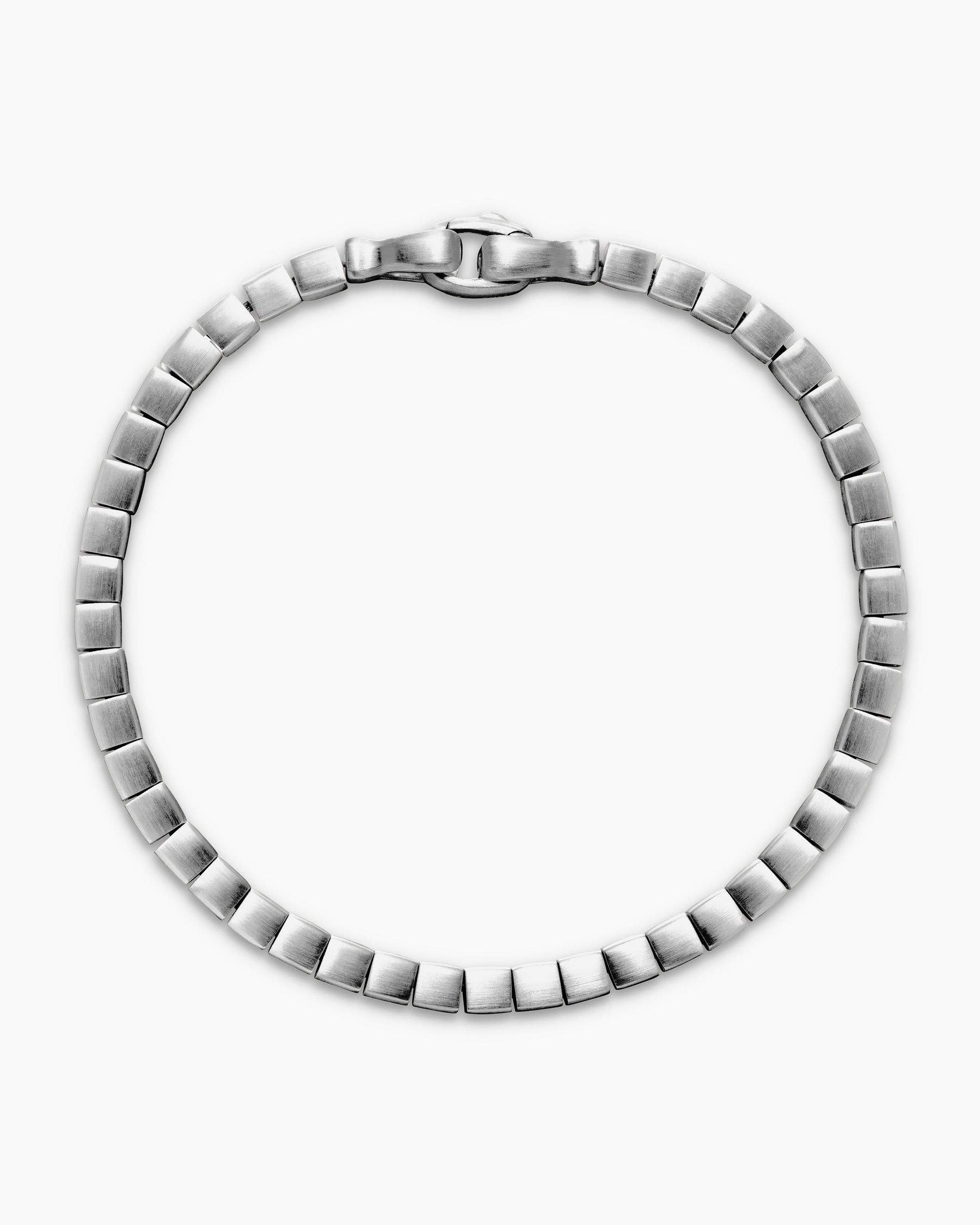 Spiritual Beads Cushion Bracelet in Sterling Silver, 4mm - Image 3