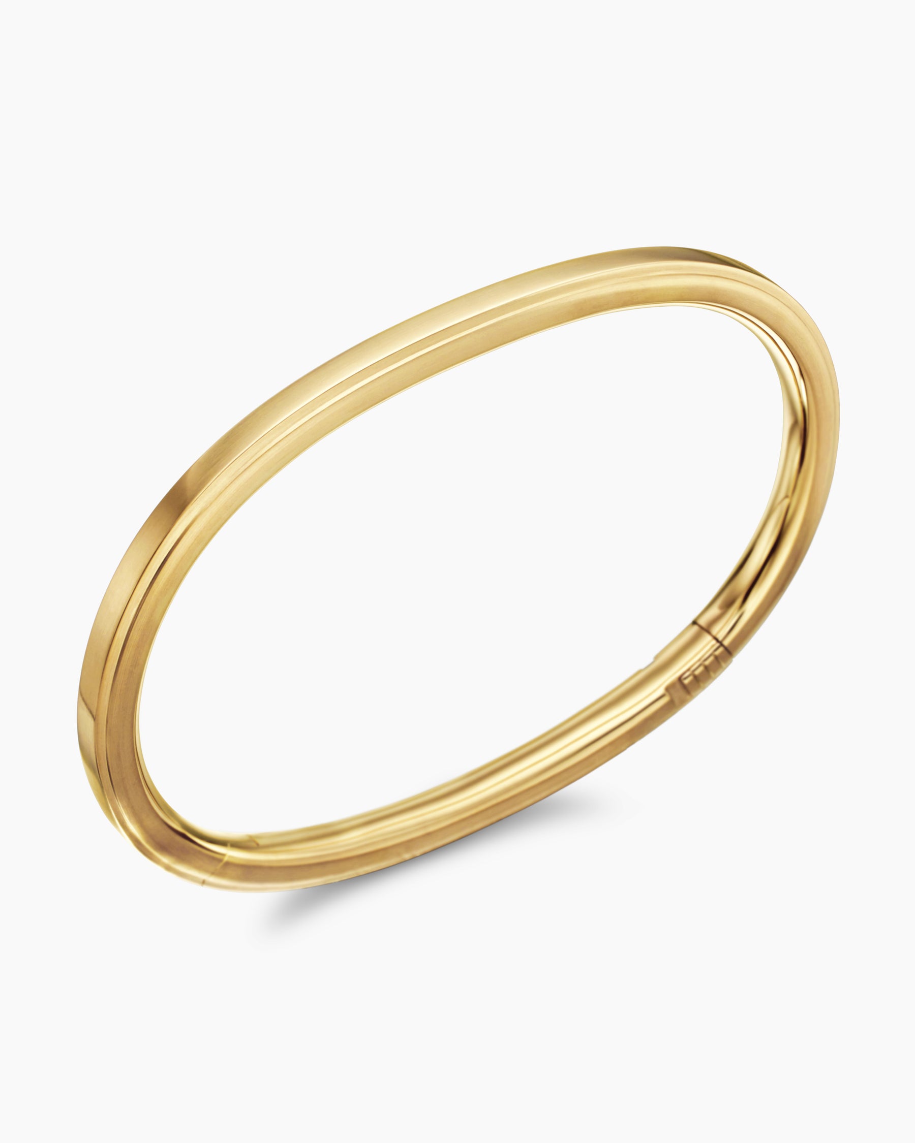 Streamline Bracelet in 18K Yellow Gold, 4.4mm - Image 3