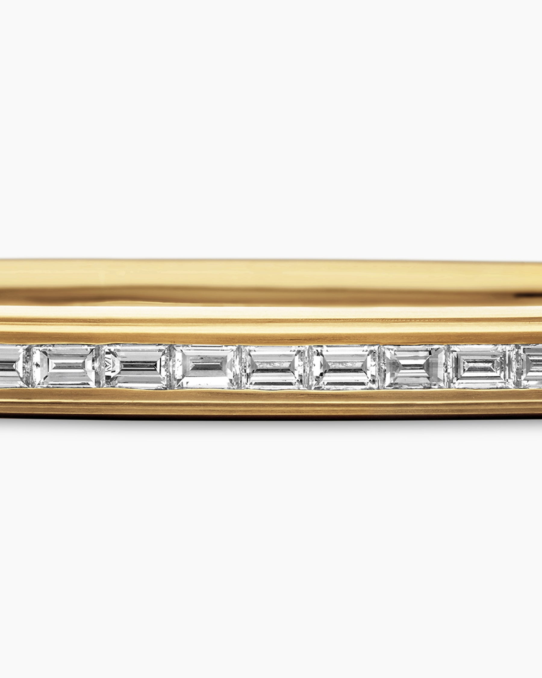Streamline Bracelet in 18K Yellow Gold with Diamonds, 4.4mm - Image 6