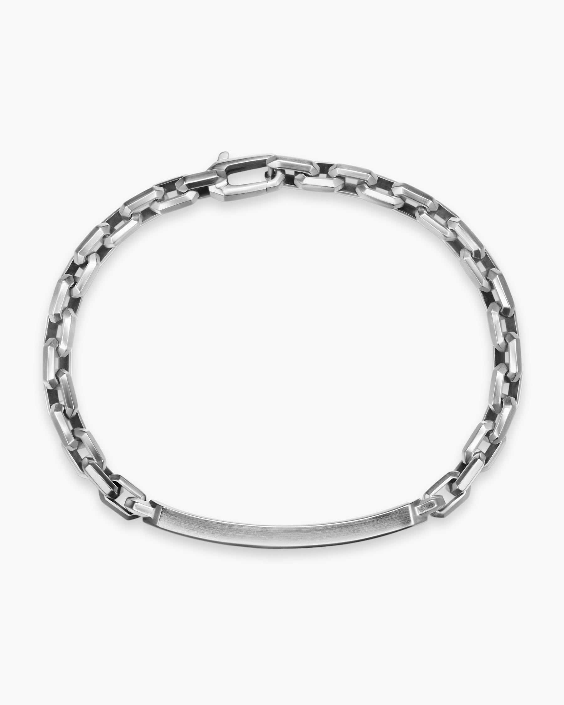 Streamline ID Bracelet in Sterling Silver, 6.8mm - Image 3