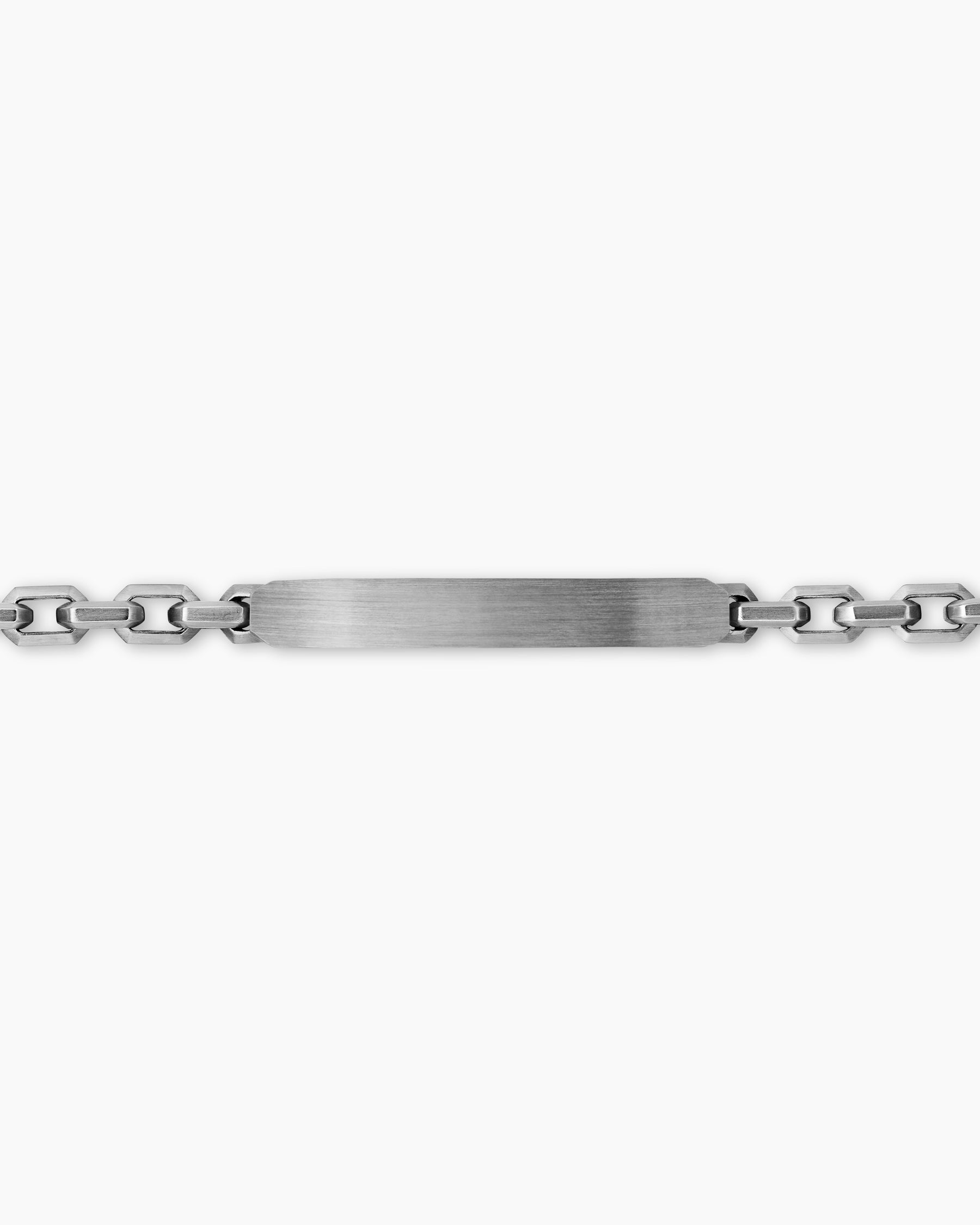 Streamline ID Bracelet in Sterling Silver, 6.8mm - Image 4
