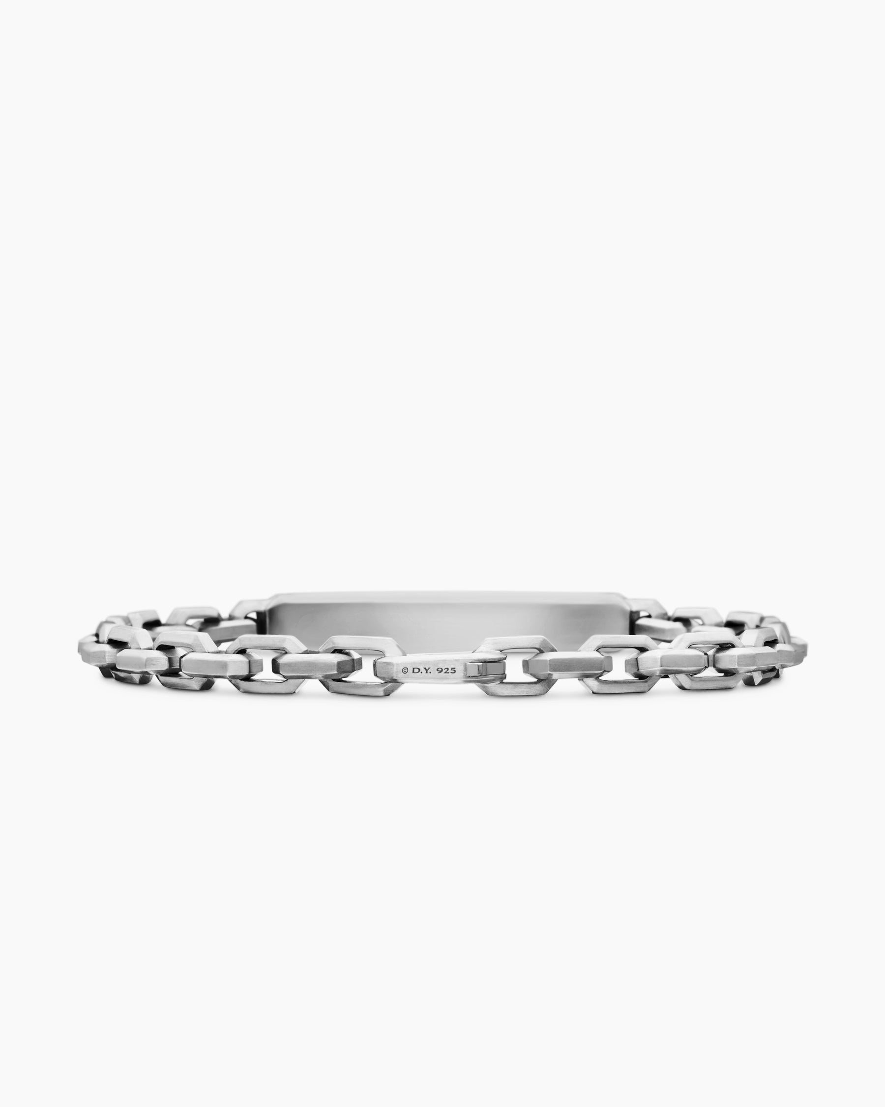 Streamline ID Bracelet in Sterling Silver, 6.8mm - Image 5
