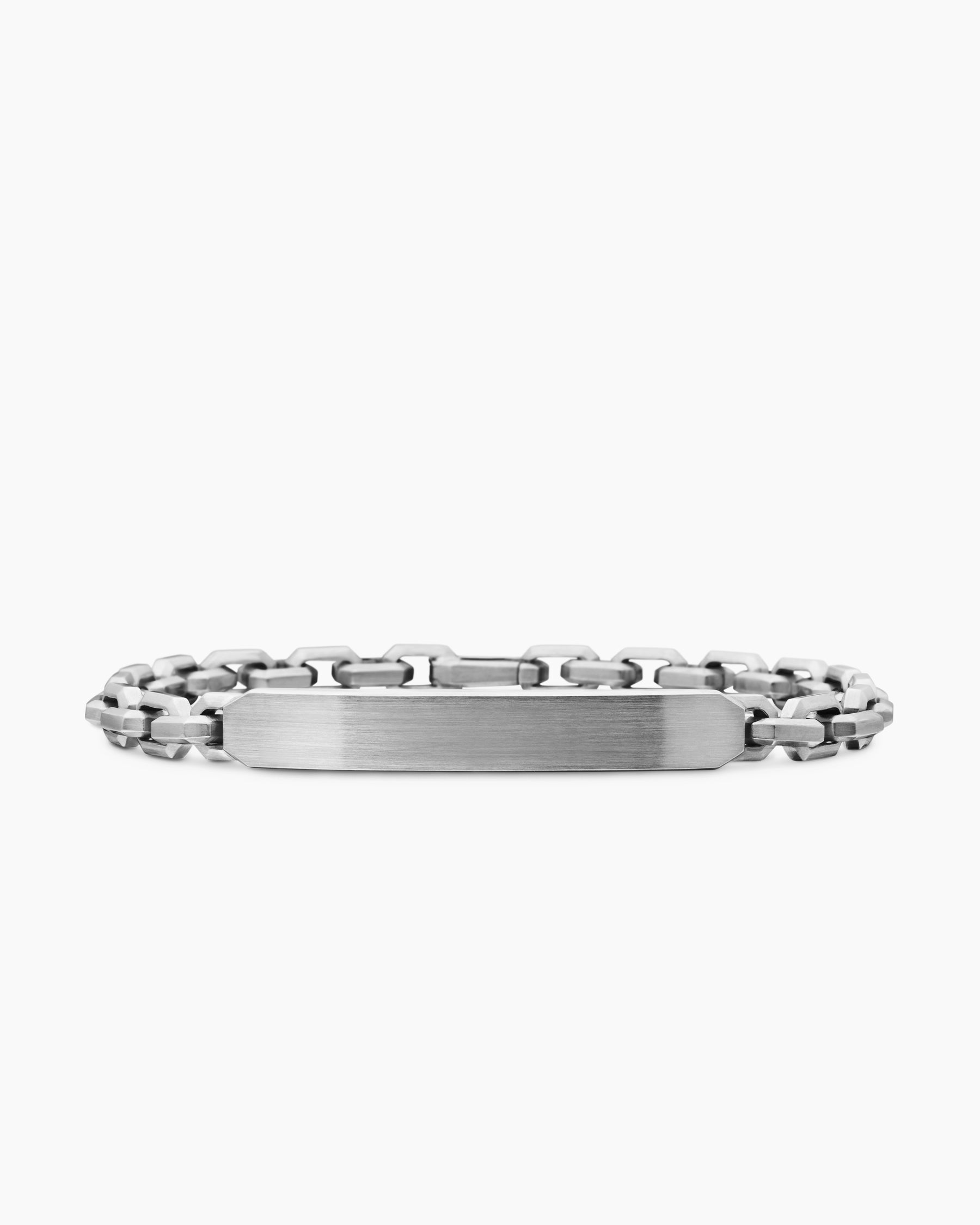 Streamline ID Bracelet in Sterling Silver, 6.8mm