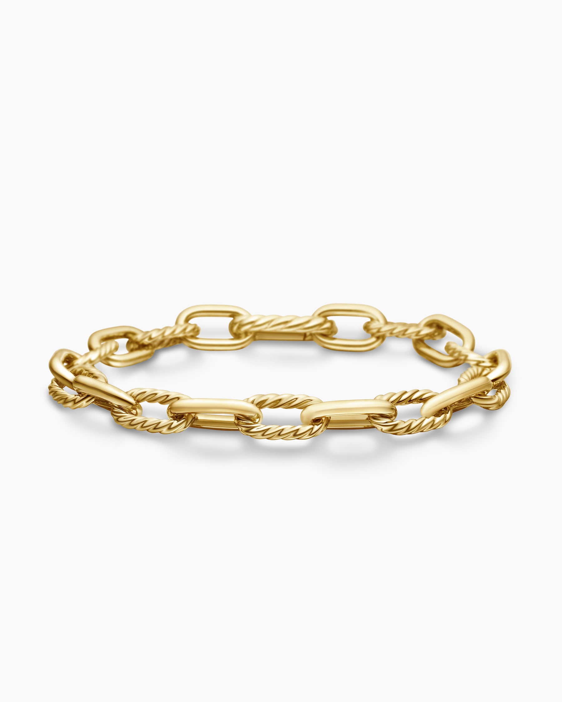 DY Madison Chain Bracelet in 18K Yellow Gold, 8.5mm