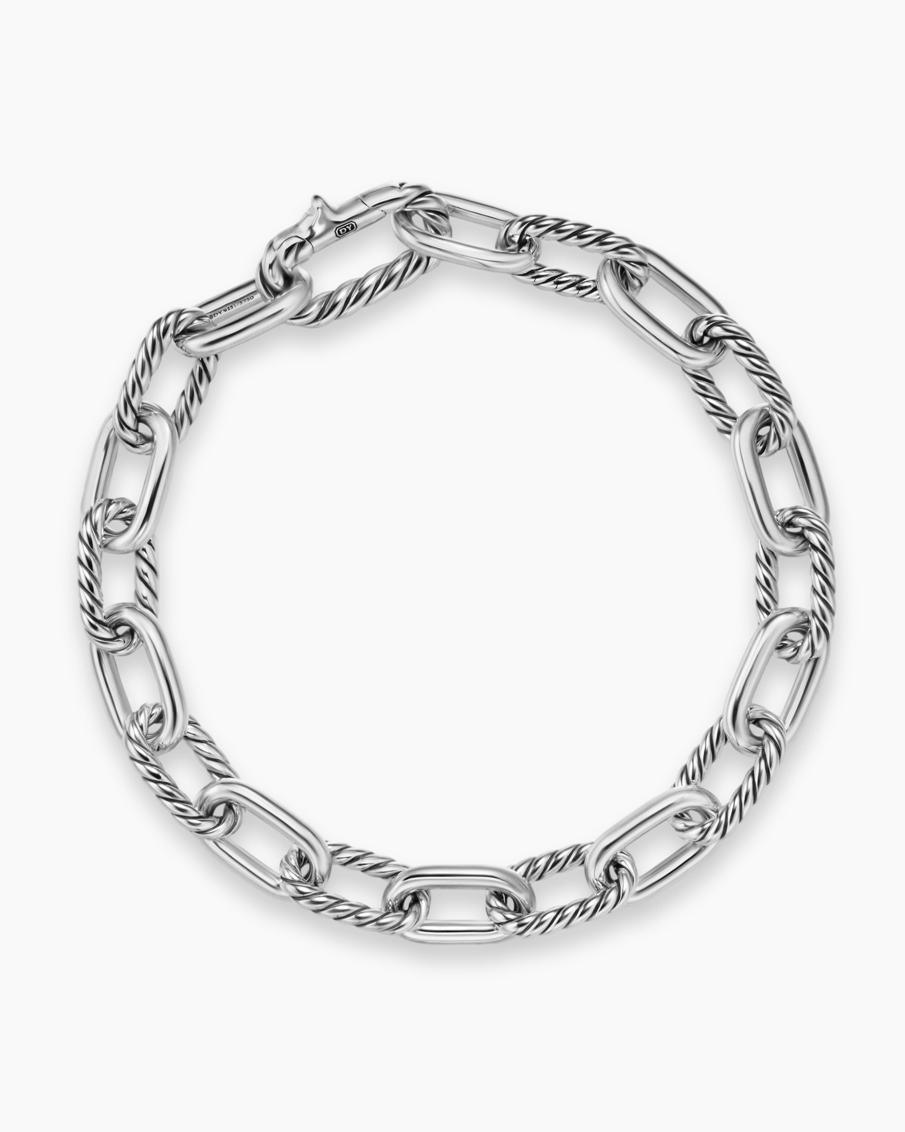 DY Madison Chain Bracelet in Sterling Silver, 8.5mm - Image 3
