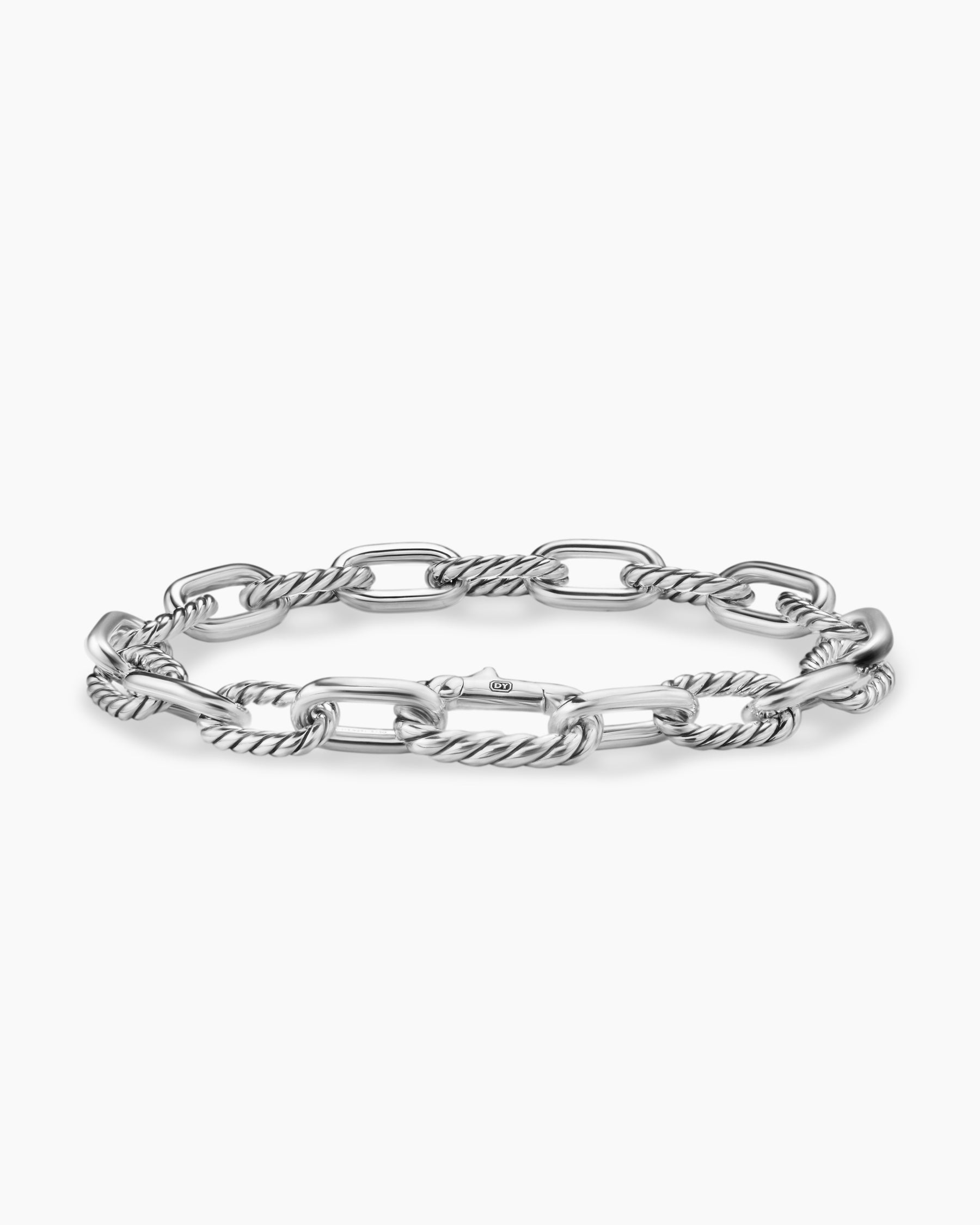 DY Madison Chain Bracelet in Sterling Silver, 8.5mm - Image 5