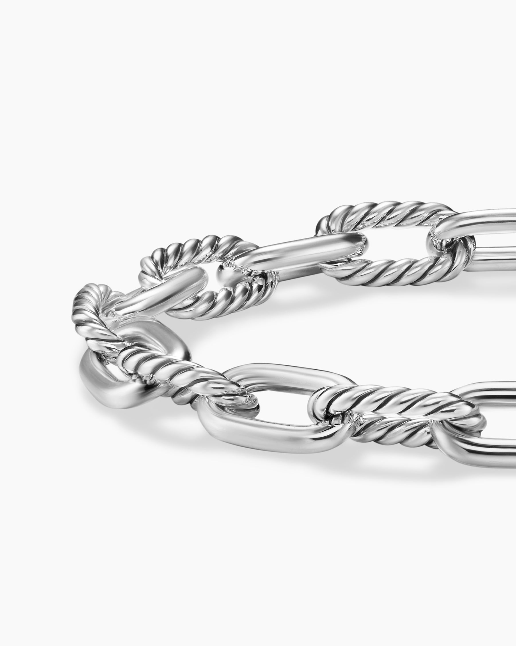 DY Madison Chain Bracelet in Sterling Silver, 8.5mm - Image 7