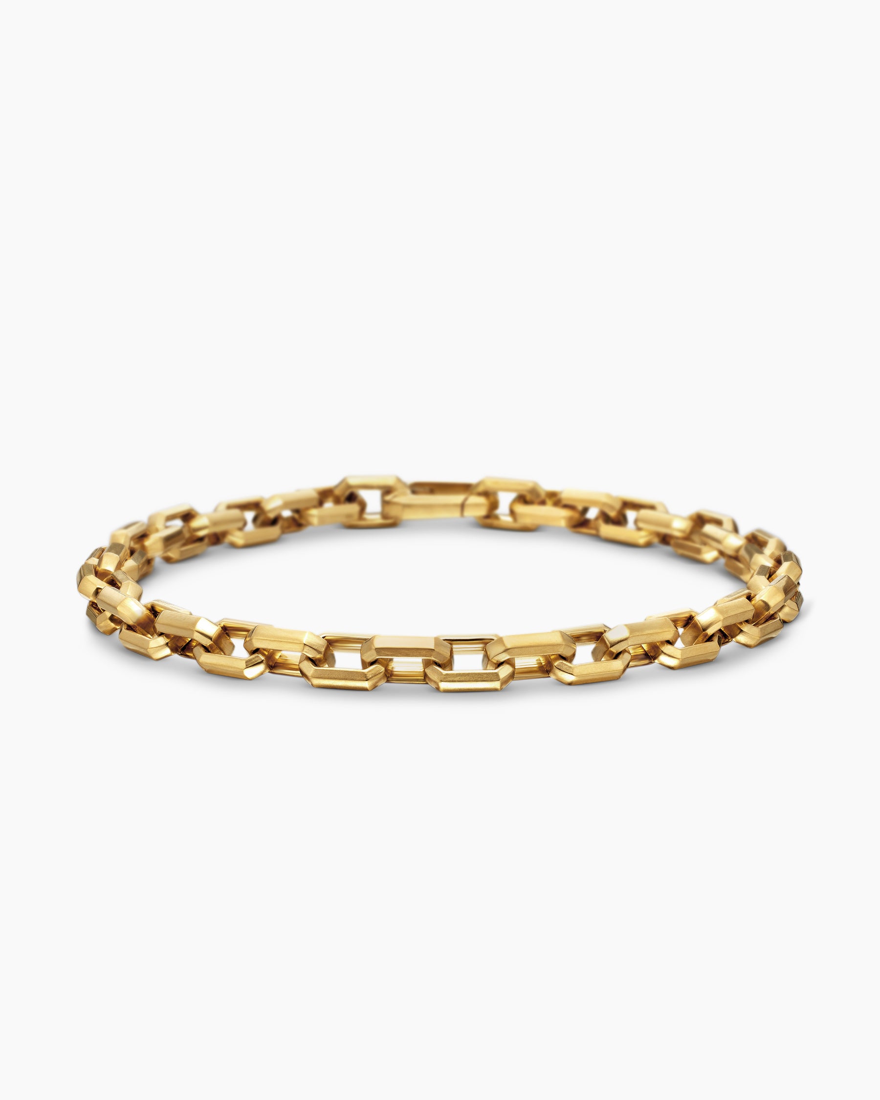 Streamline Link Bracelet in 18K Yellow Gold, 5.5mm