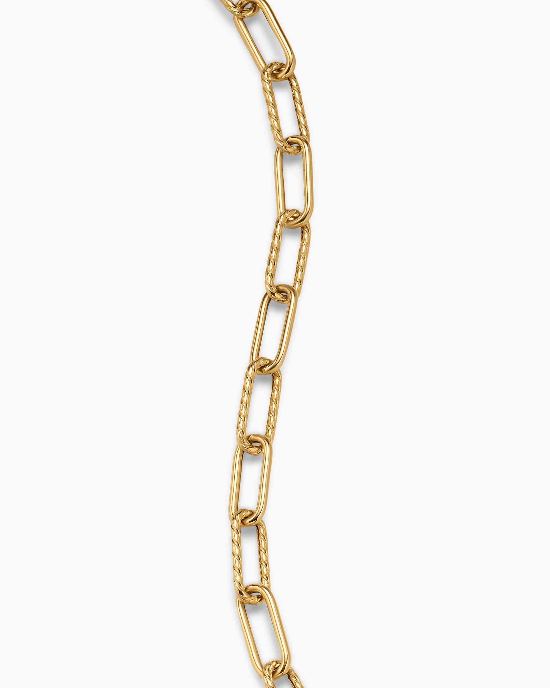 DY Madison Chain Bracelet in 18K Yellow Gold, 4mm - Image 6