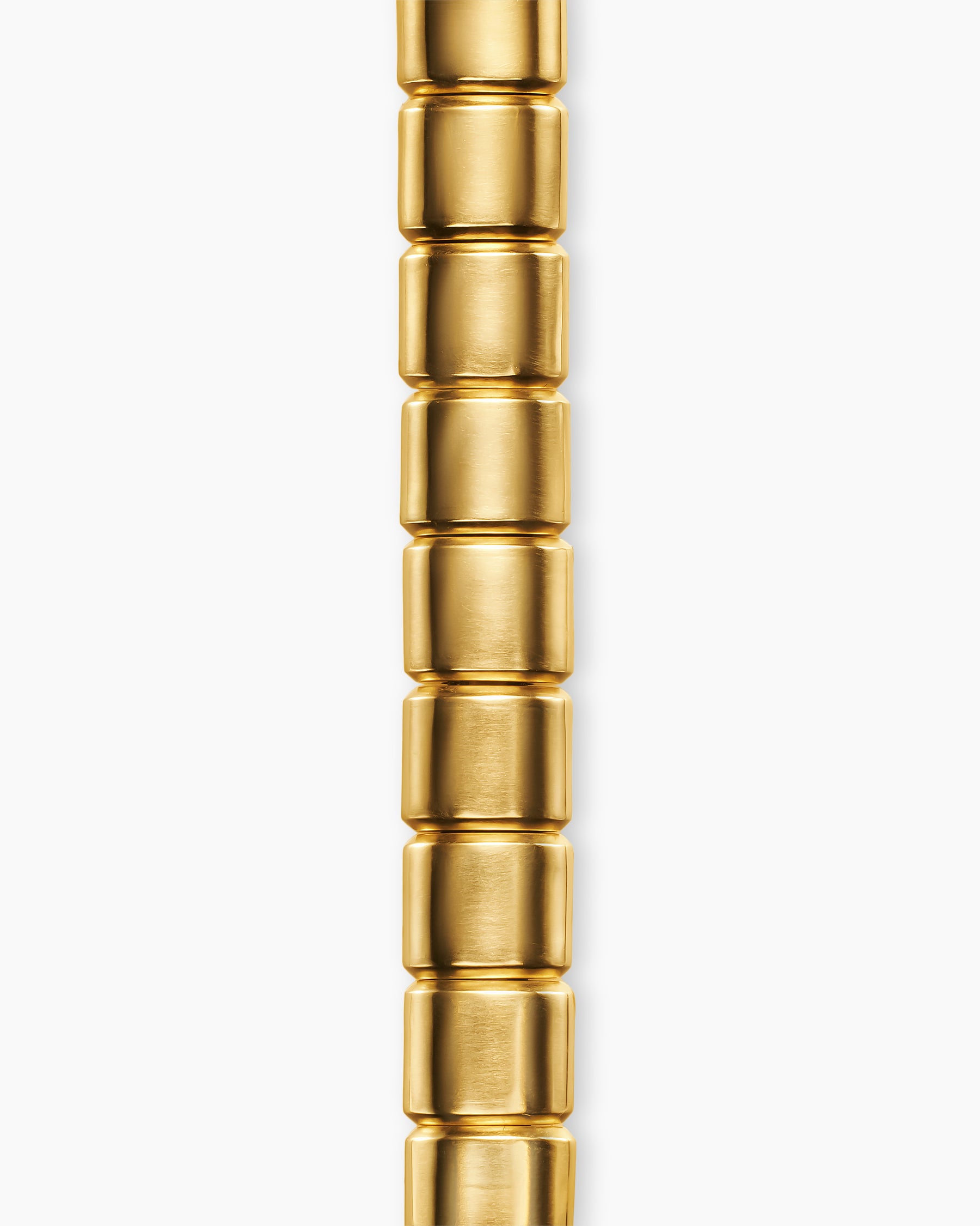 Spiritual Beads Flat Bead Bracelet in 18K Yellow Gold, 8mm - Image 4