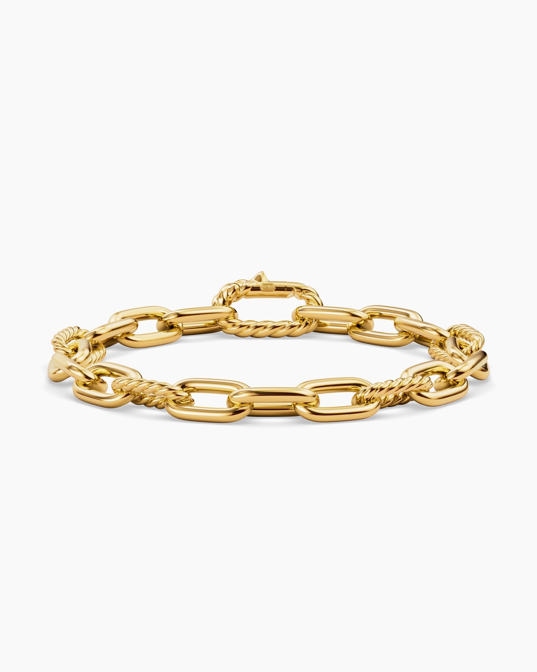 DY Madison Chain Bracelet in 18K Yellow Gold, 8.5mm