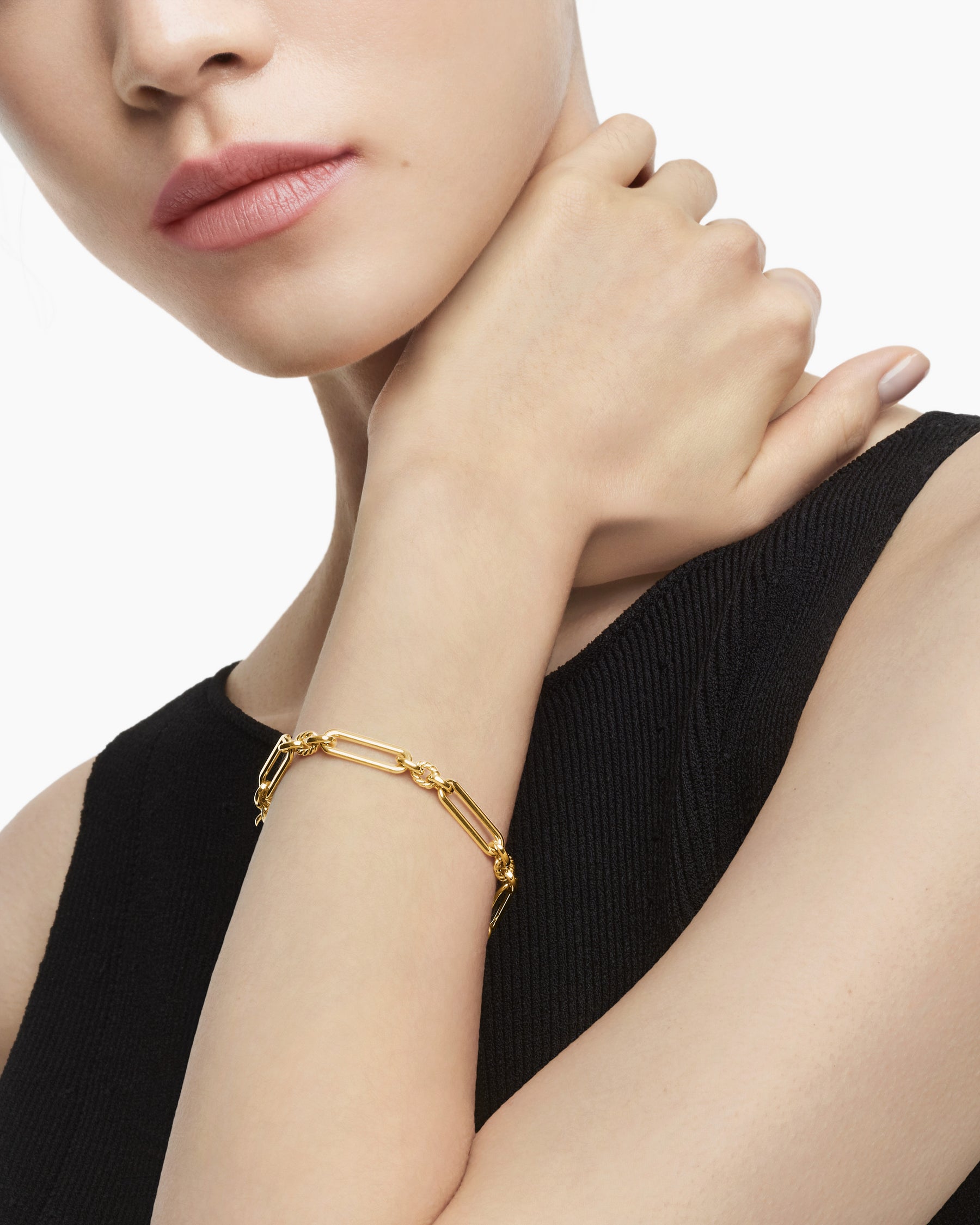 Lexington Chain Bracelet in 18K Yellow Gold, 6.5mm - Image 8