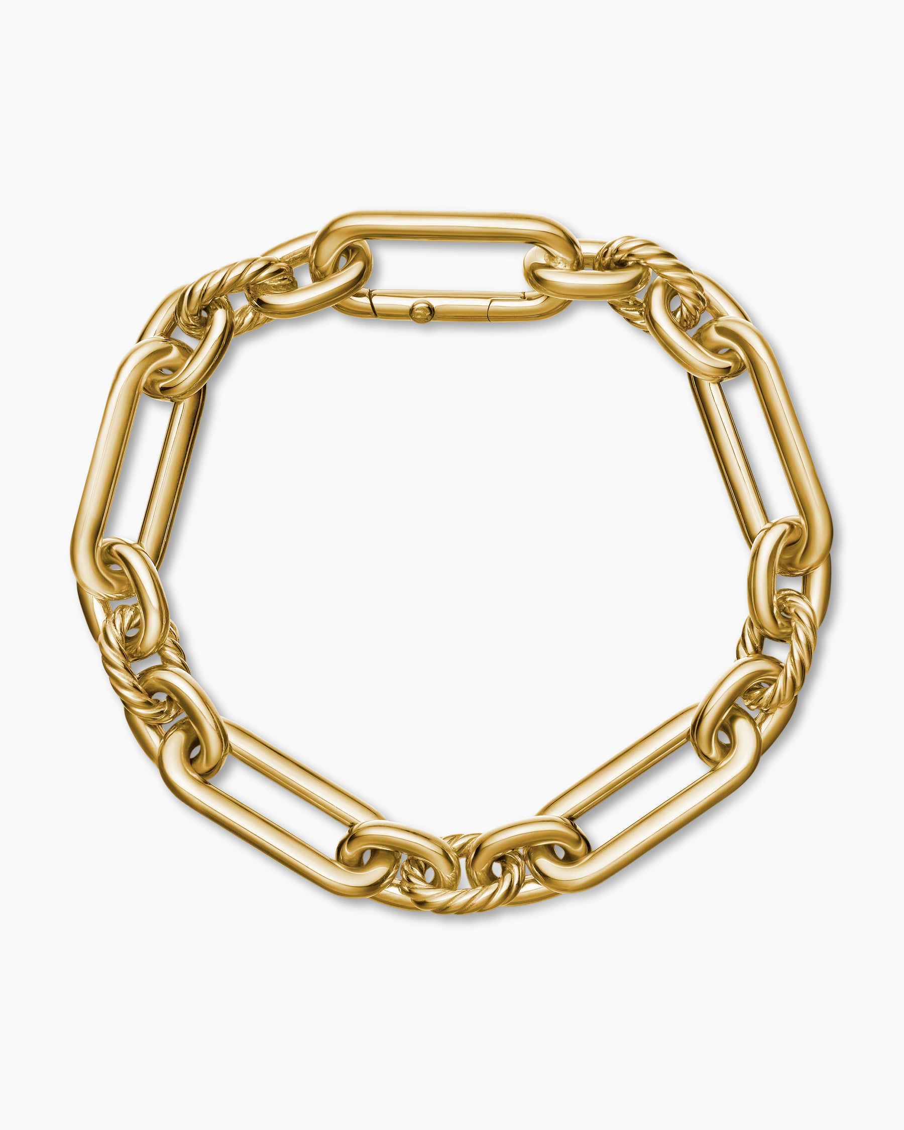 Lexington Chain Bracelet in 18K Yellow Gold, 9.8mm - Image 3