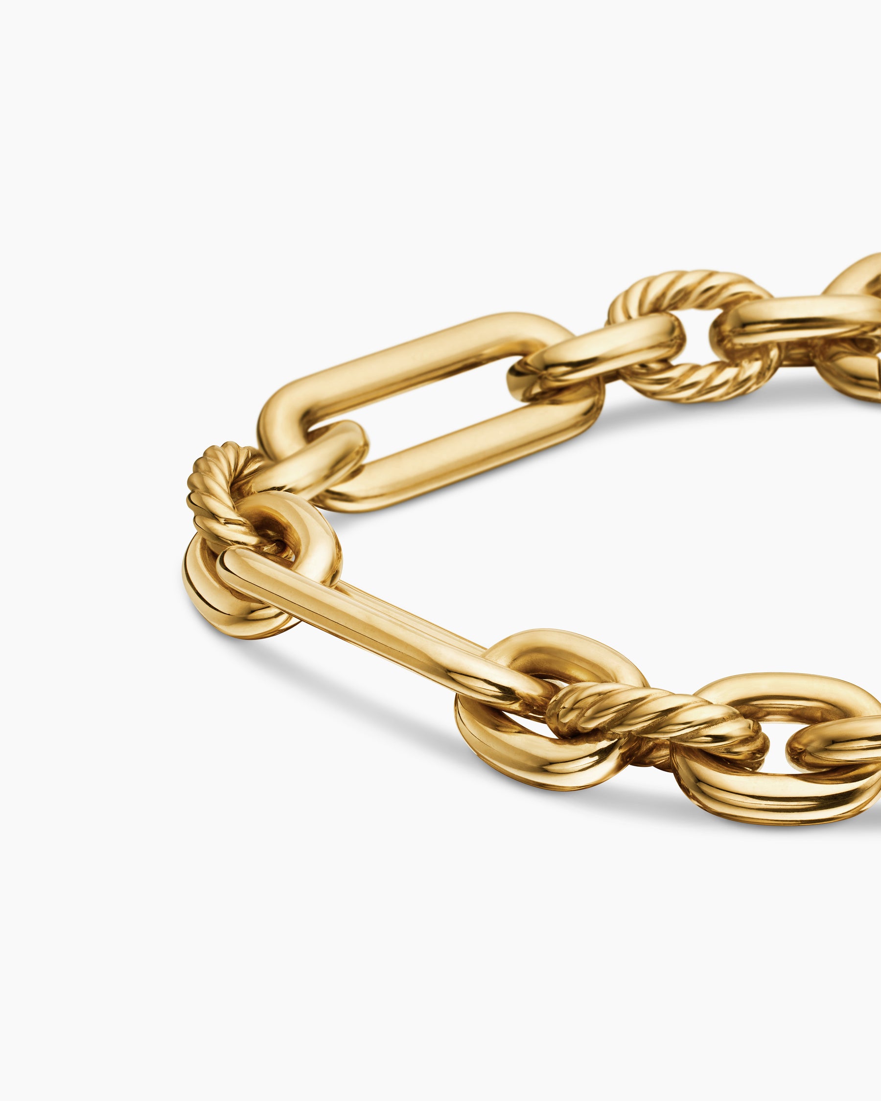 Lexington Chain Bracelet in 18K Yellow Gold, 9.8mm - Image 7